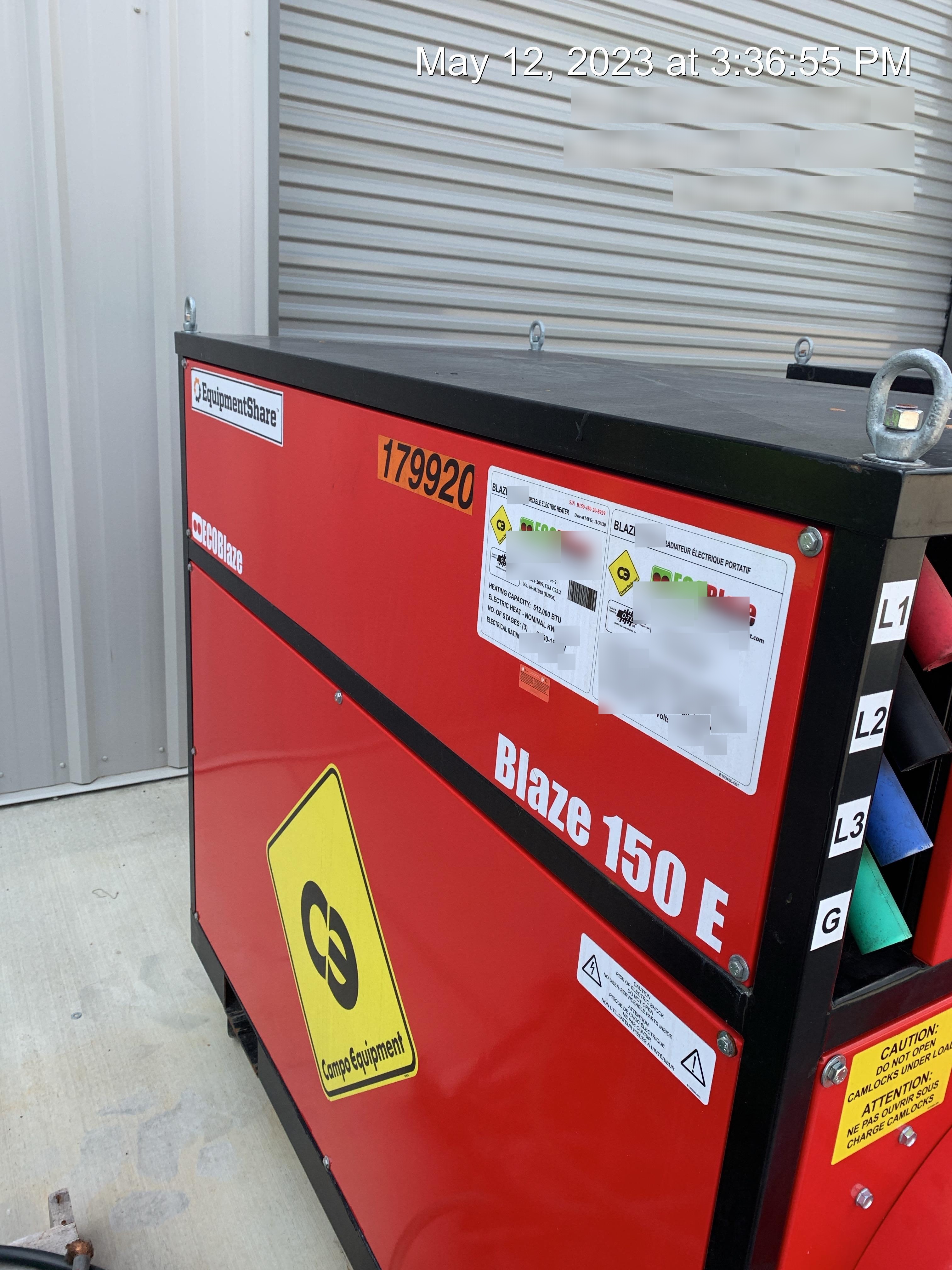 2021 CAMPO EB150E480600V