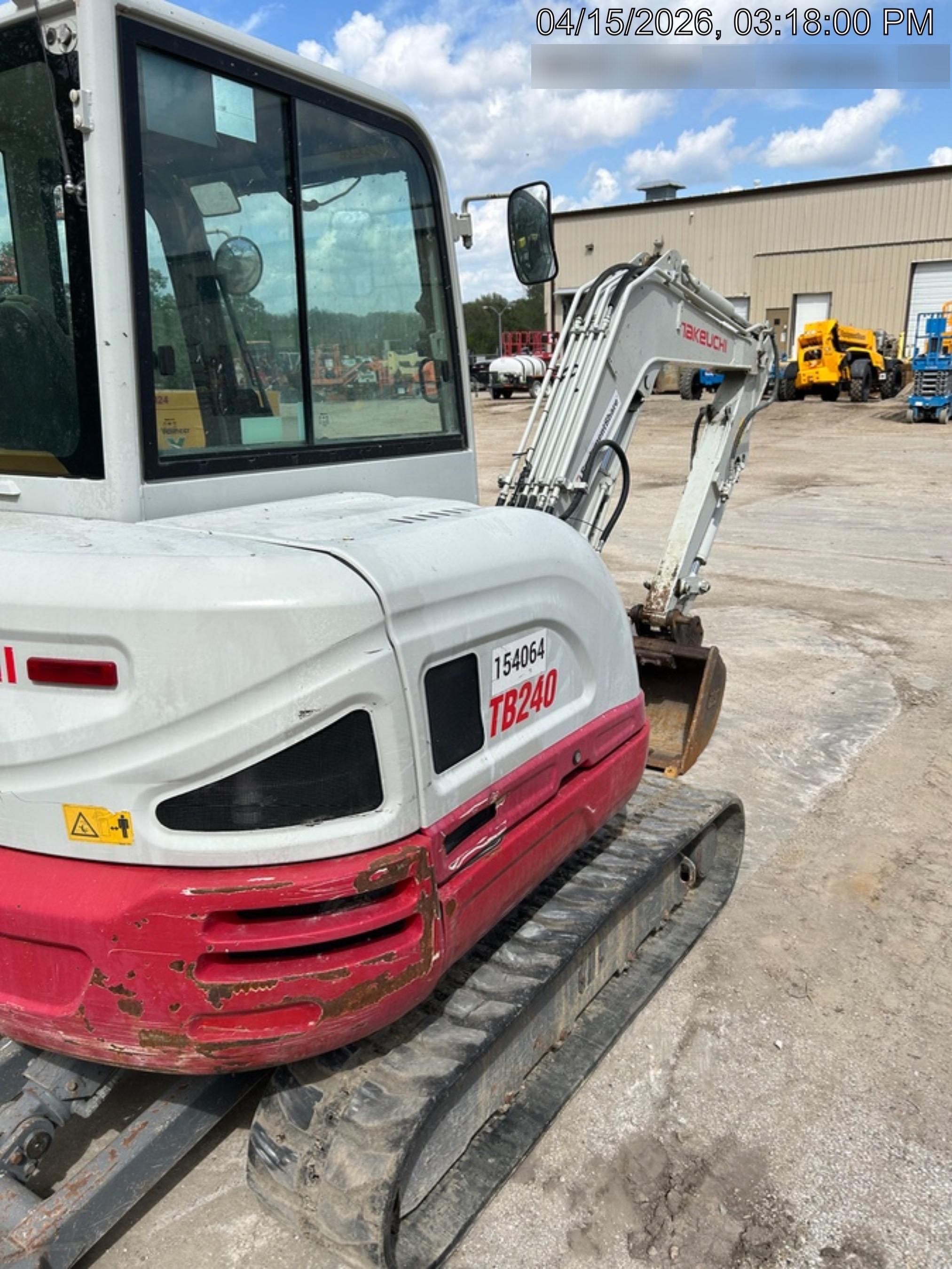 2019 TAKEUCHI TB240