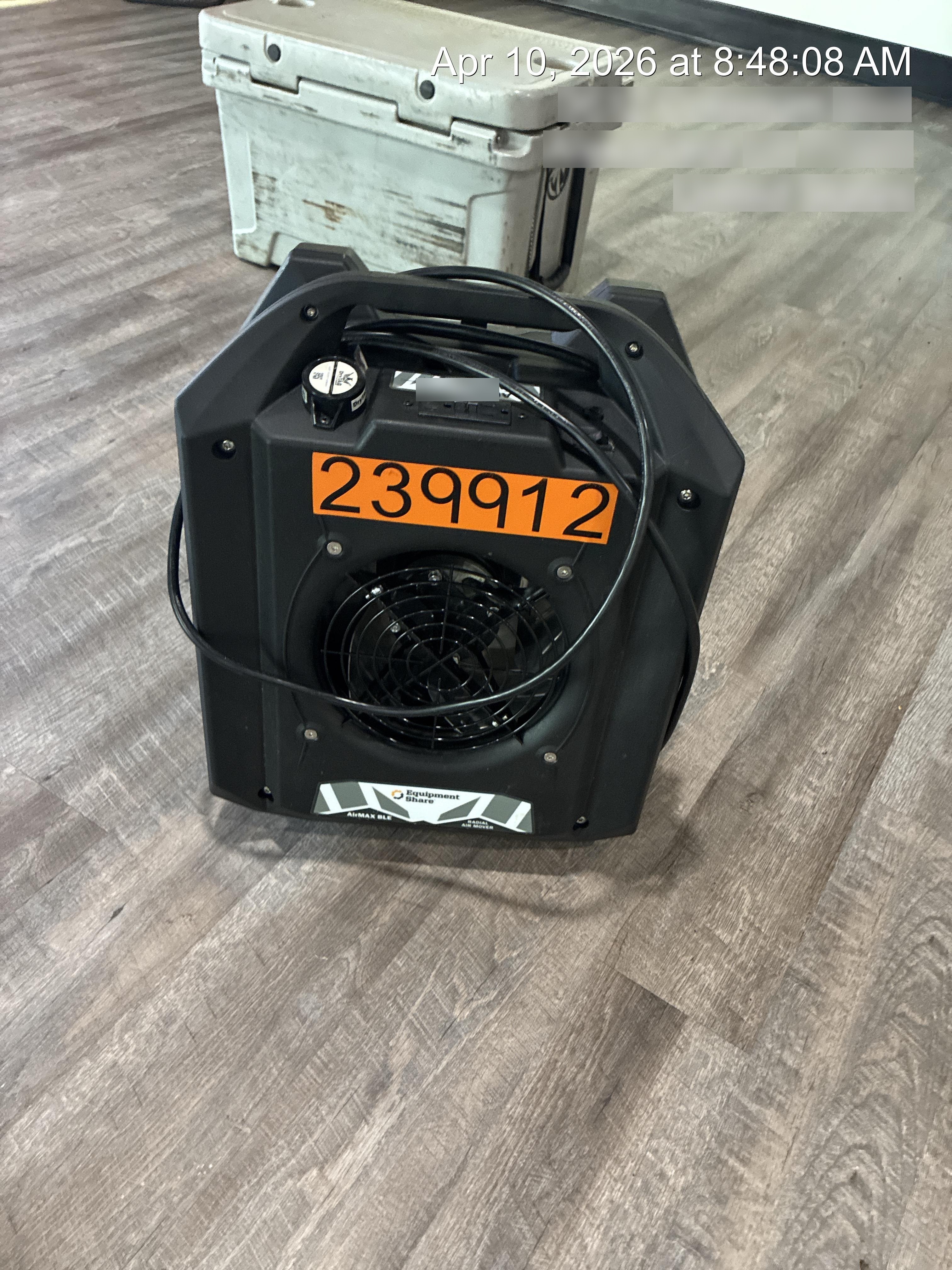 2022 PHOENIX AirMAX Radial Air Mover
