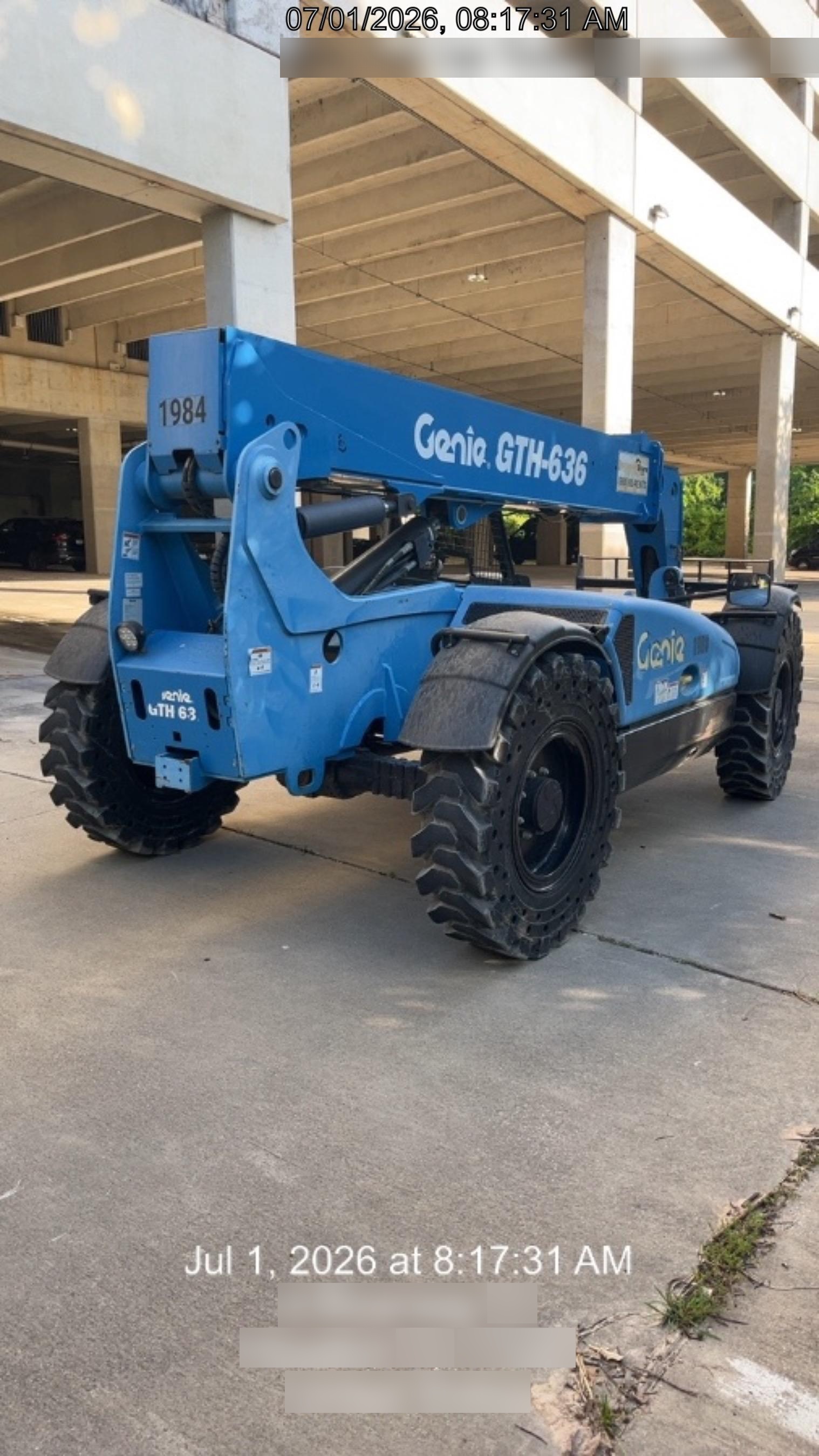 2016 GENIE GTH-636
