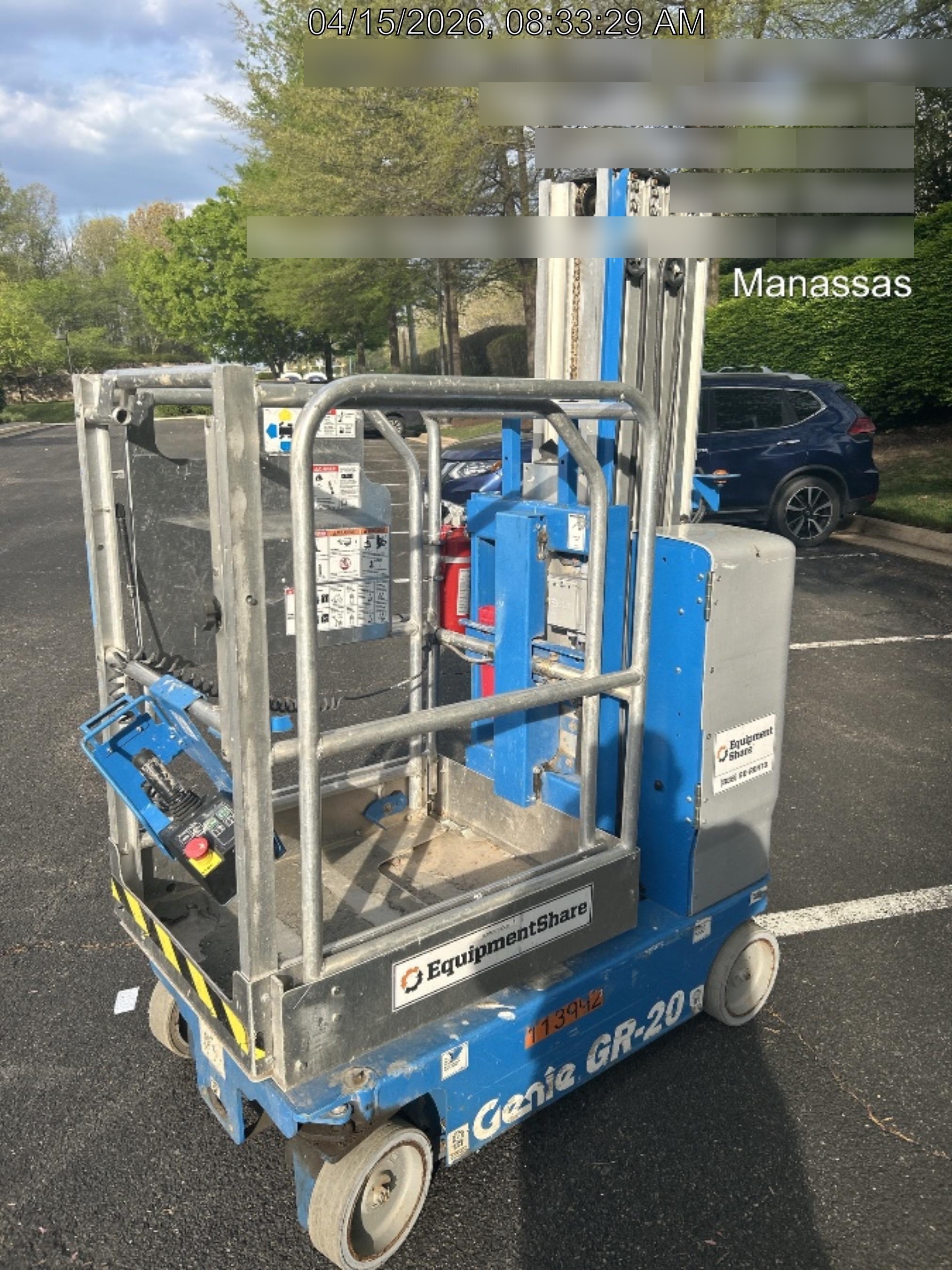 2020 GENIE GR-20
