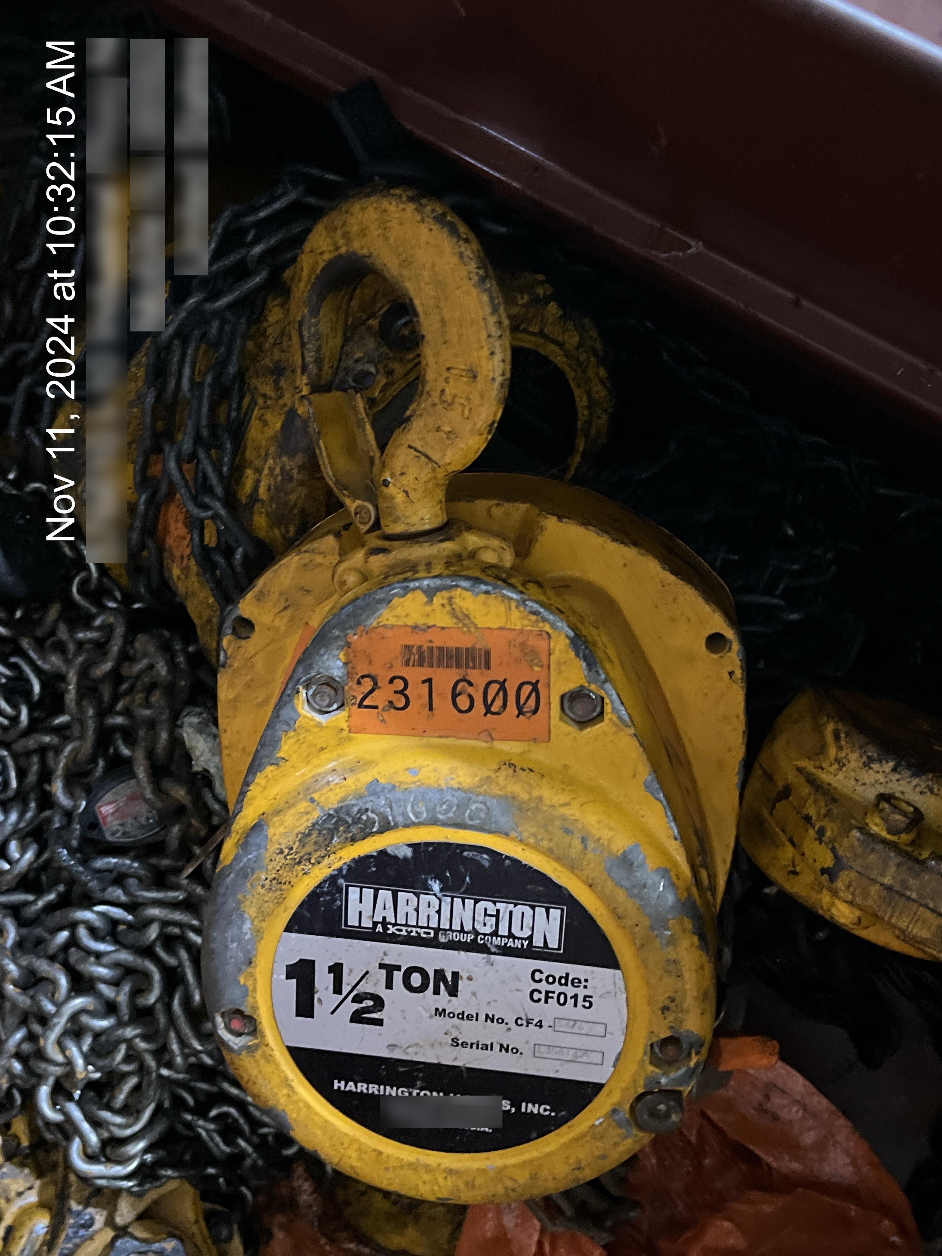 2022 HARRINGTON CF015-20