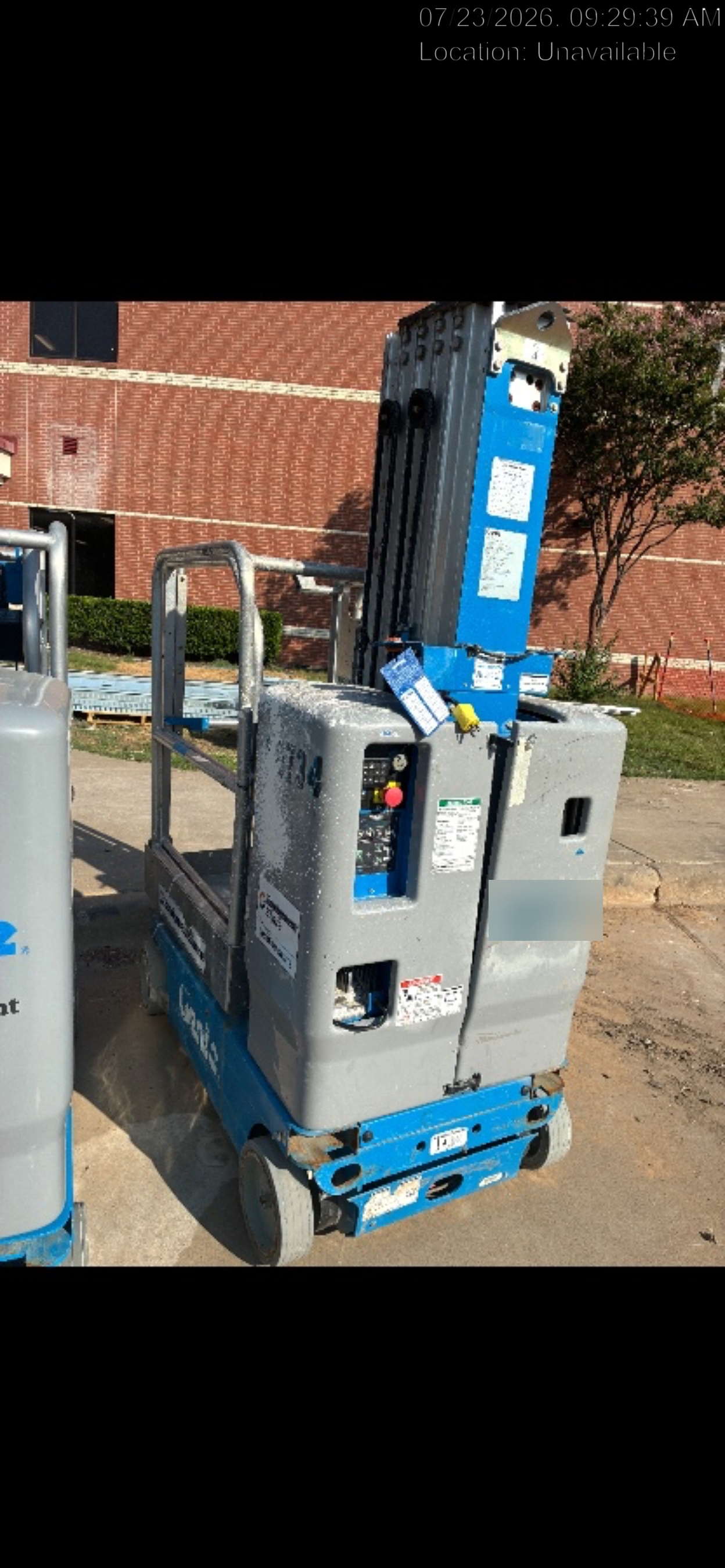 2019 GENIE GR-20