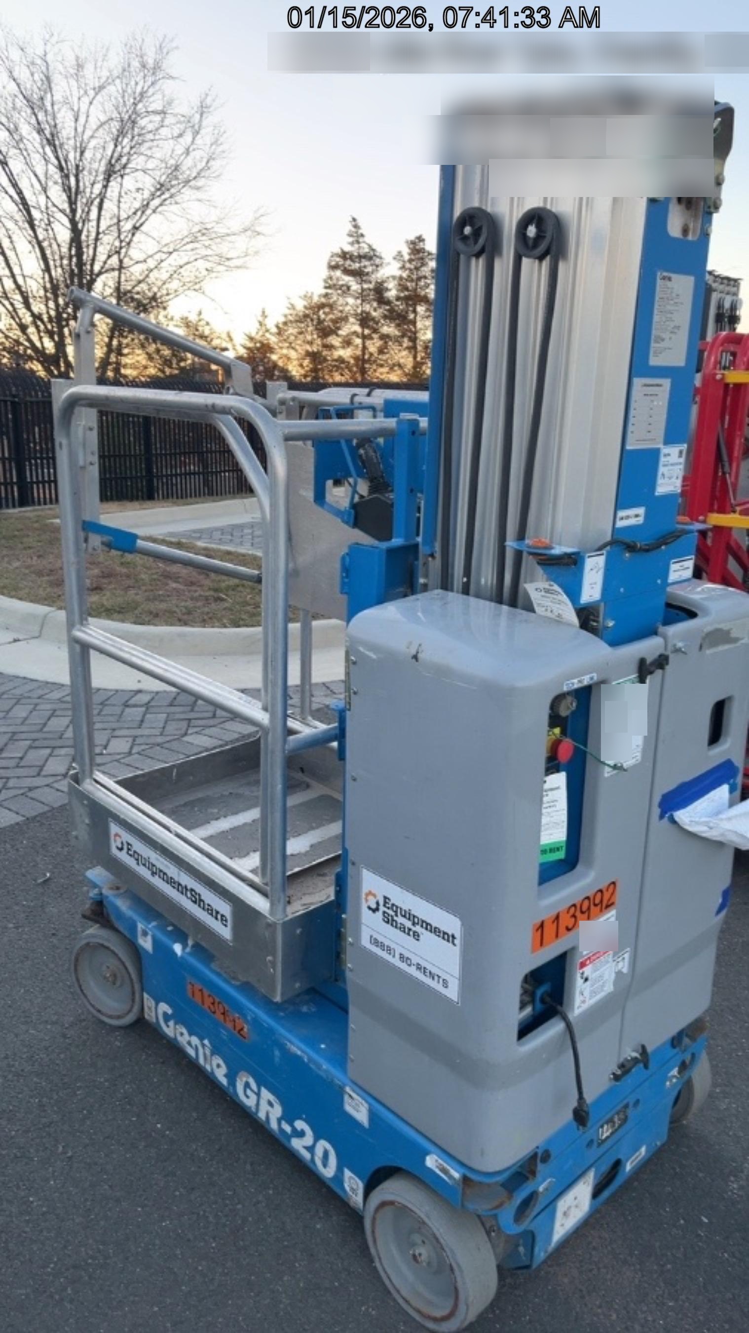 2020 GENIE GR-20