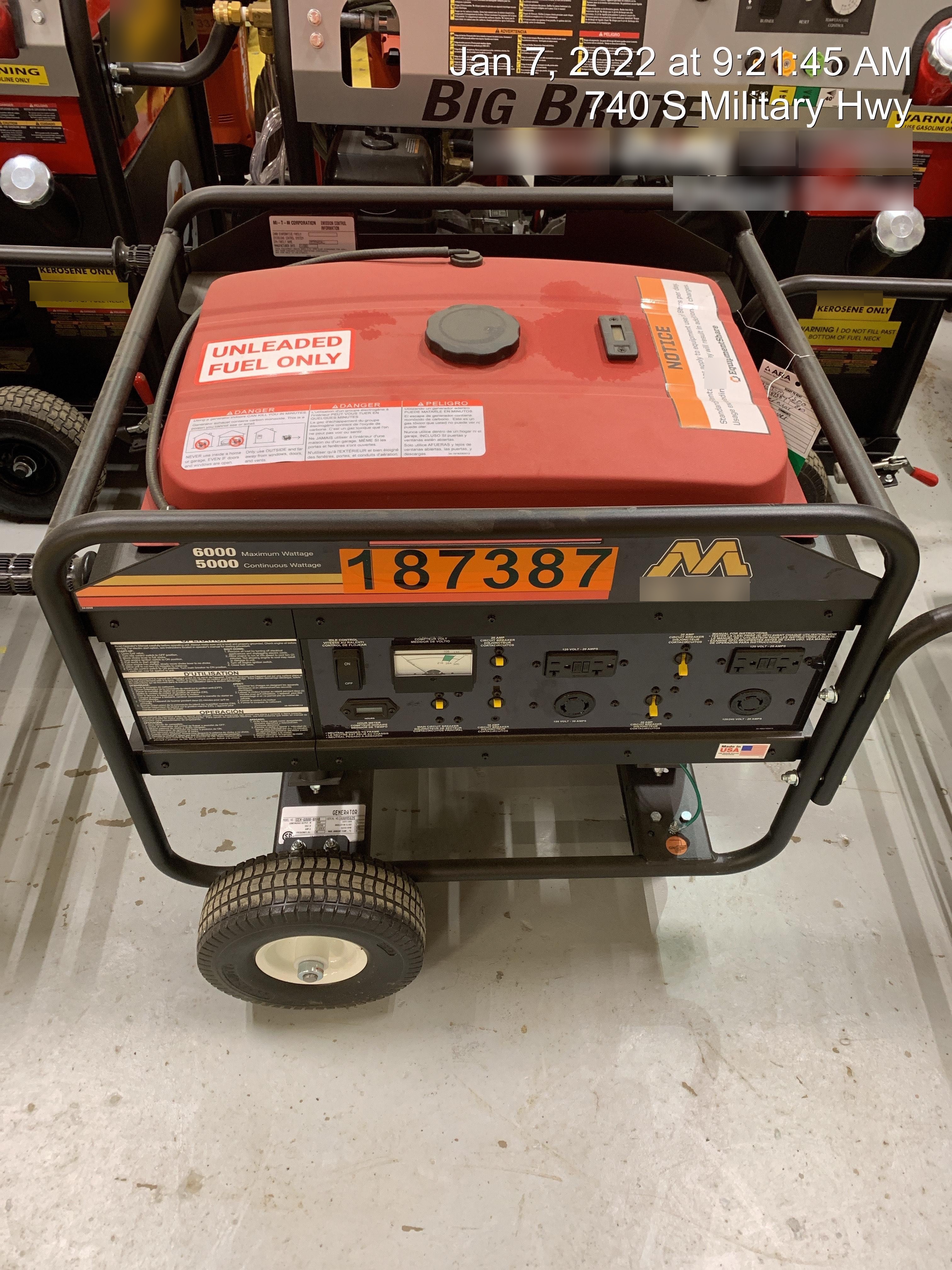 2021 MI-T-M CORPORATION GEN-6000-0MH0