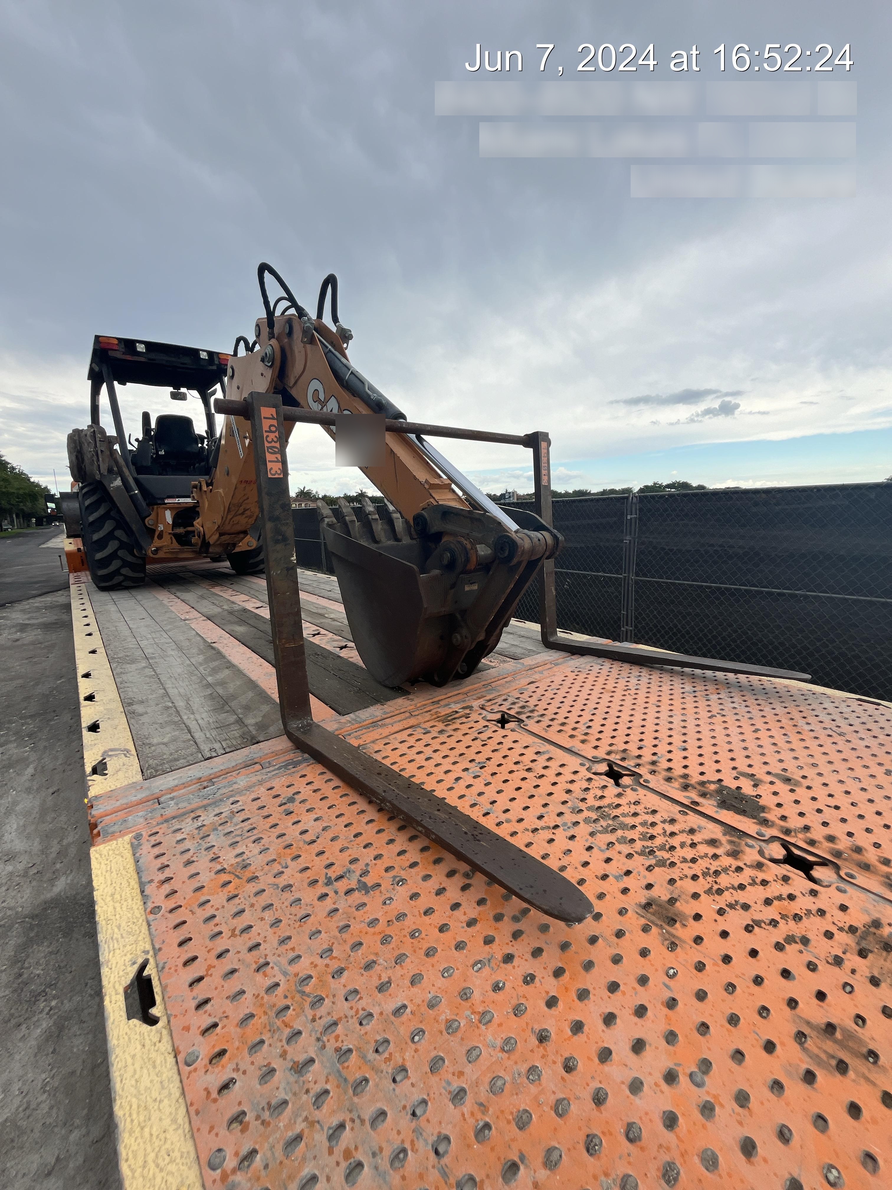 2014 WERK-BRAU 42" Forks - Backhoe