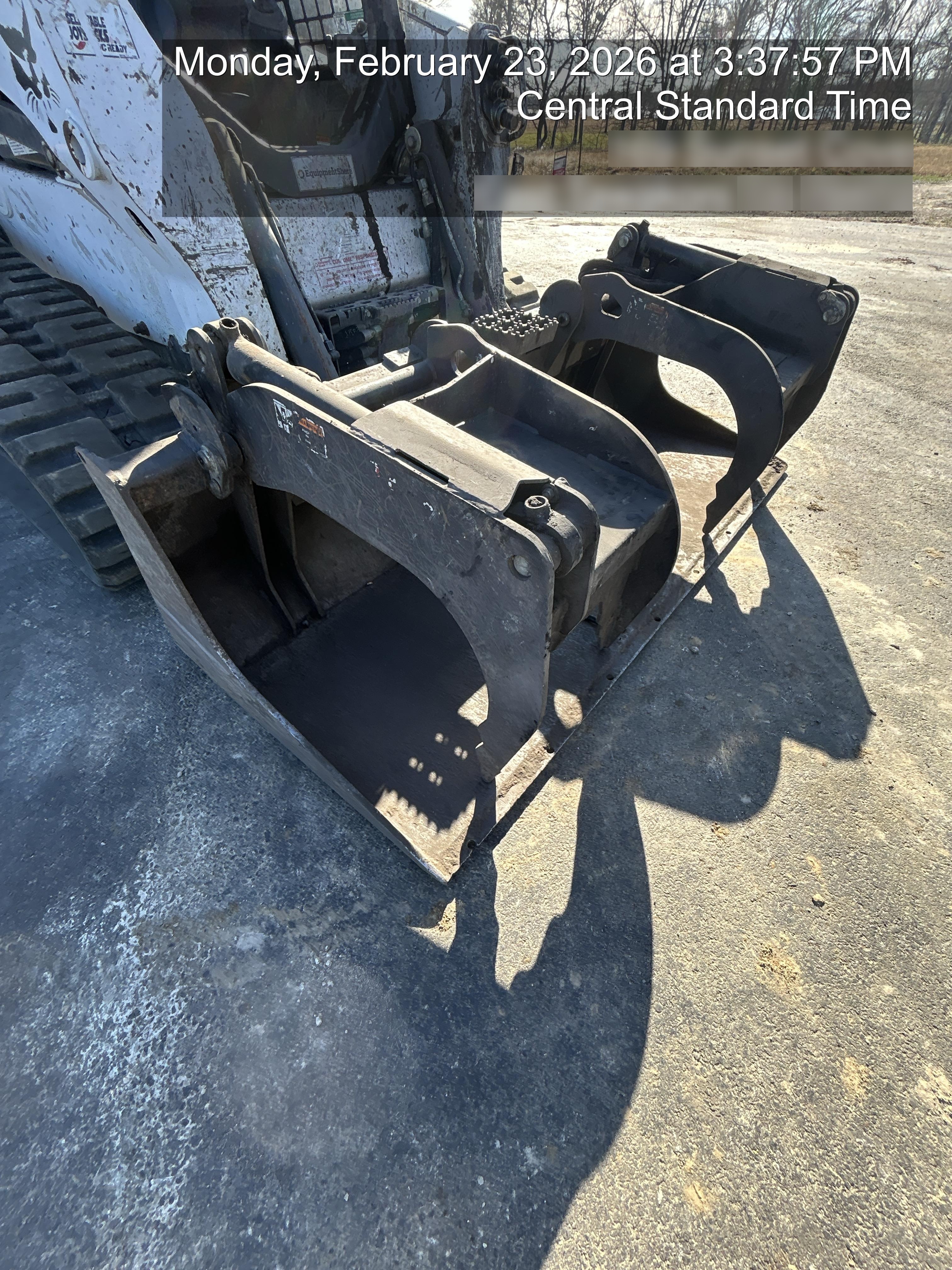 2022 PALADIN 76" Scrap Grapple Bucket - Paladin