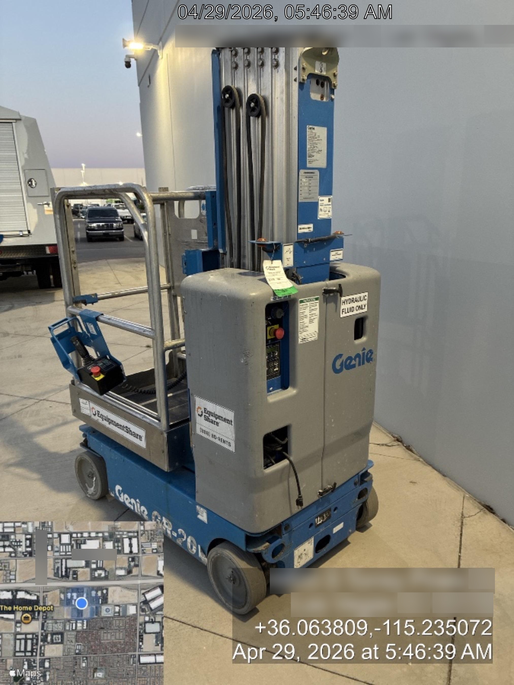 2020 GENIE GR-20