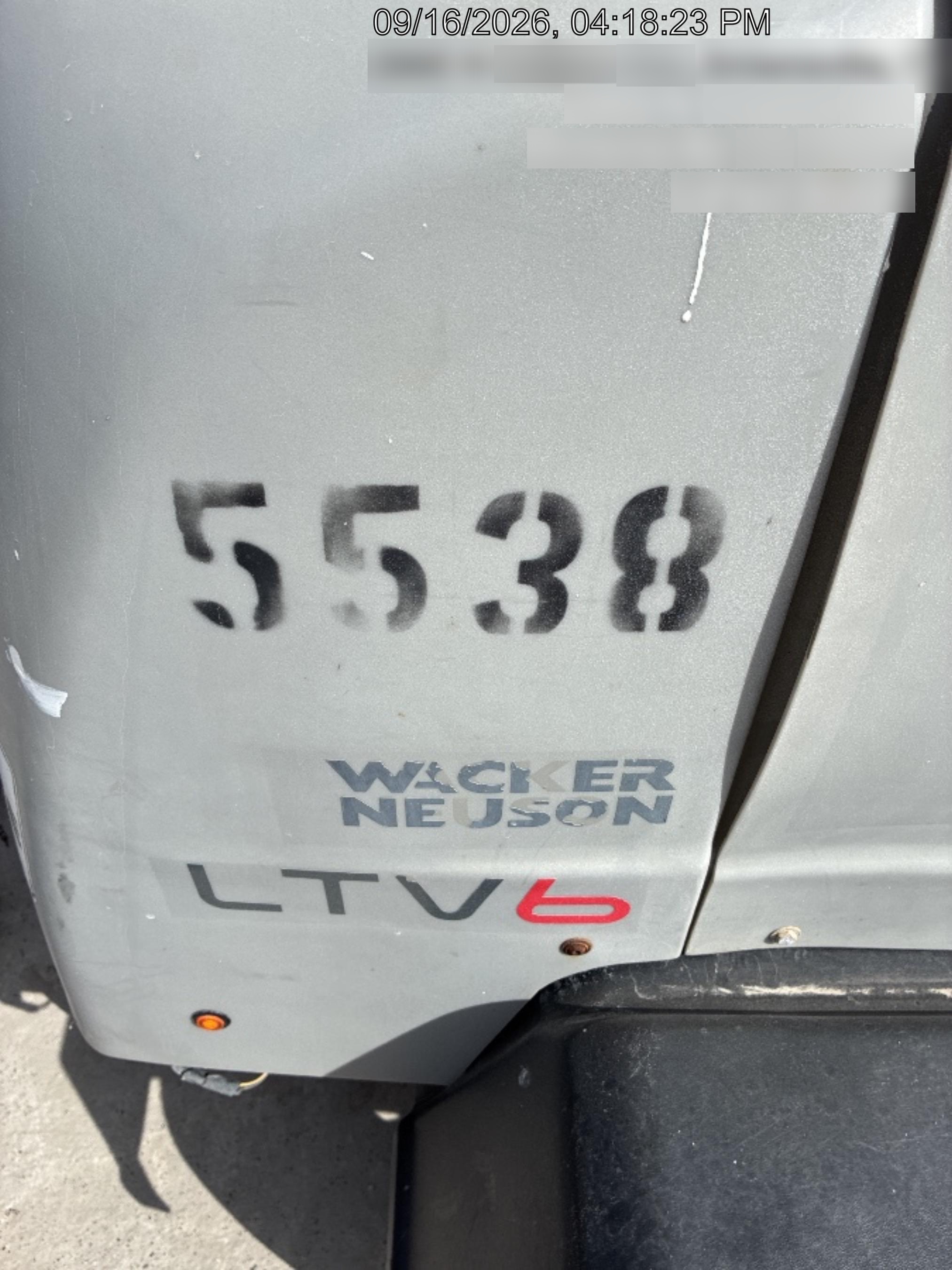 2017 WACKER NEUSON LTV6L-MH