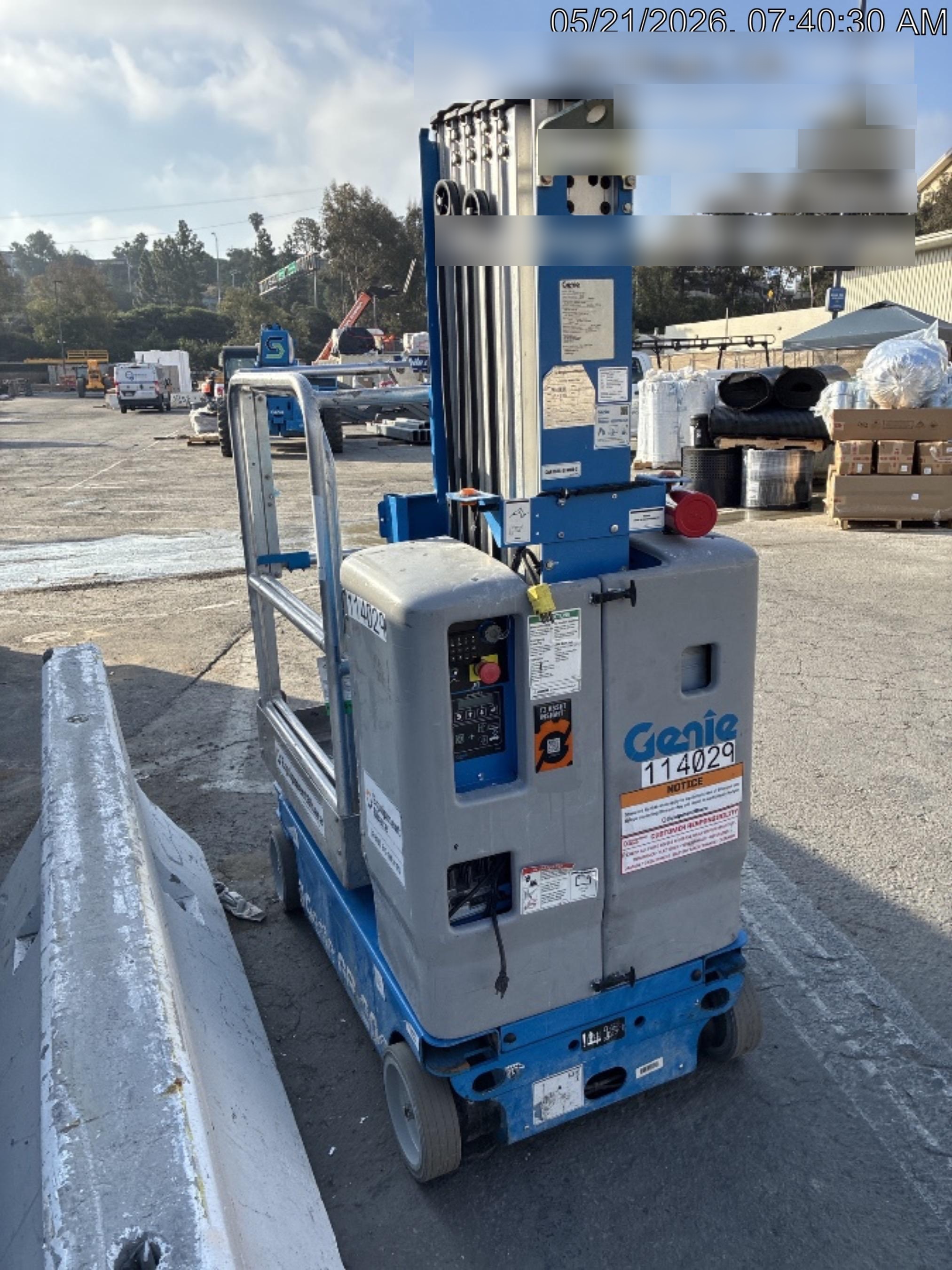 2020 GENIE GR-20