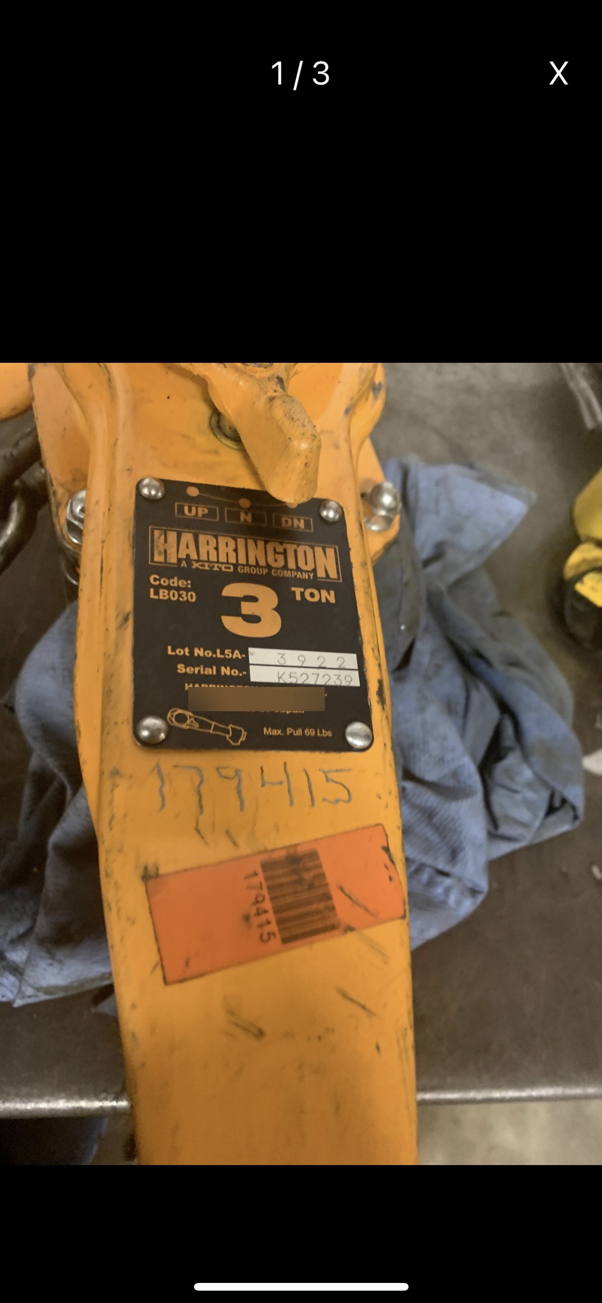 2021 HARRINGTON L5LB030-20