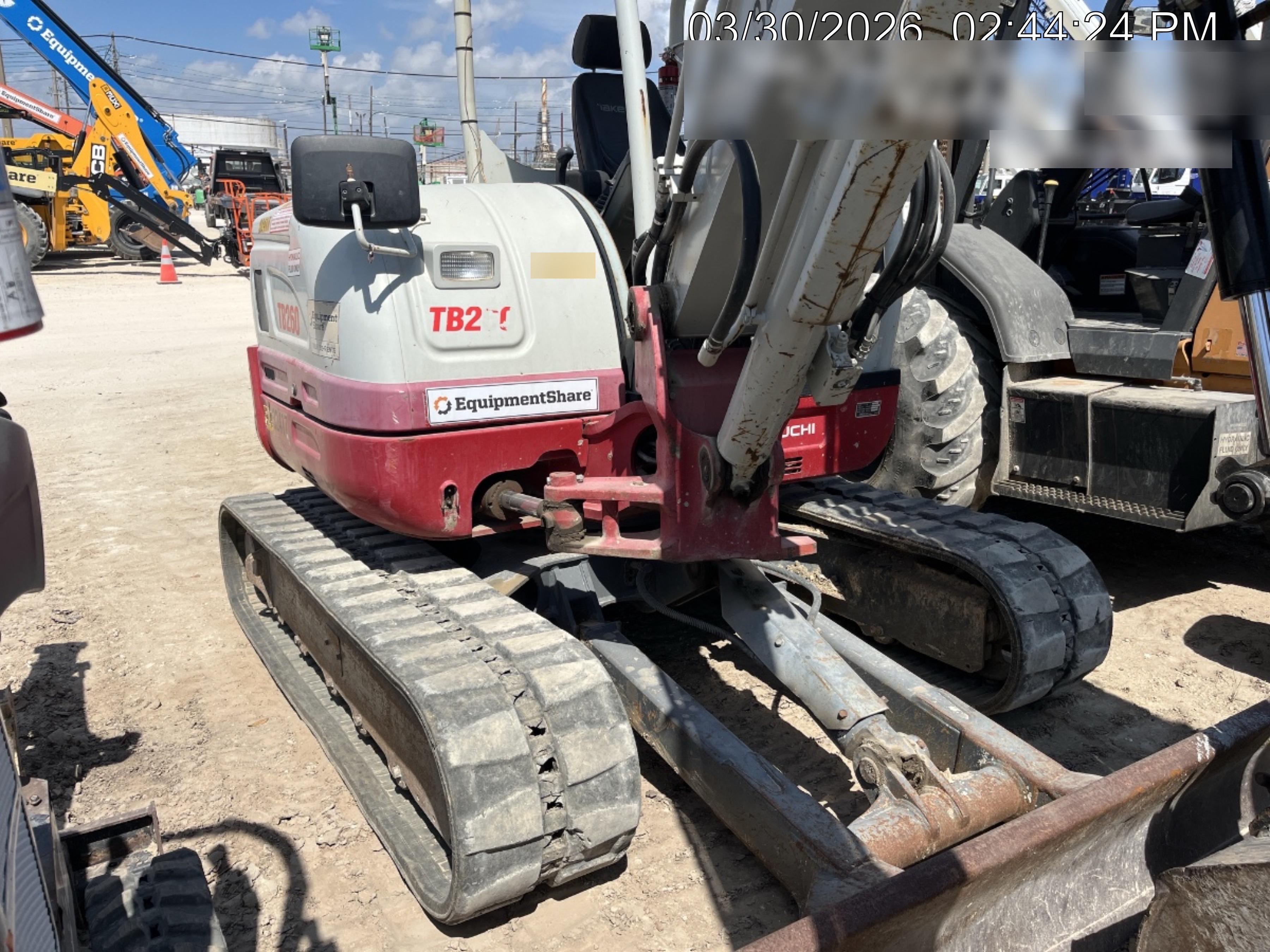 2019 TAKEUCHI TB260