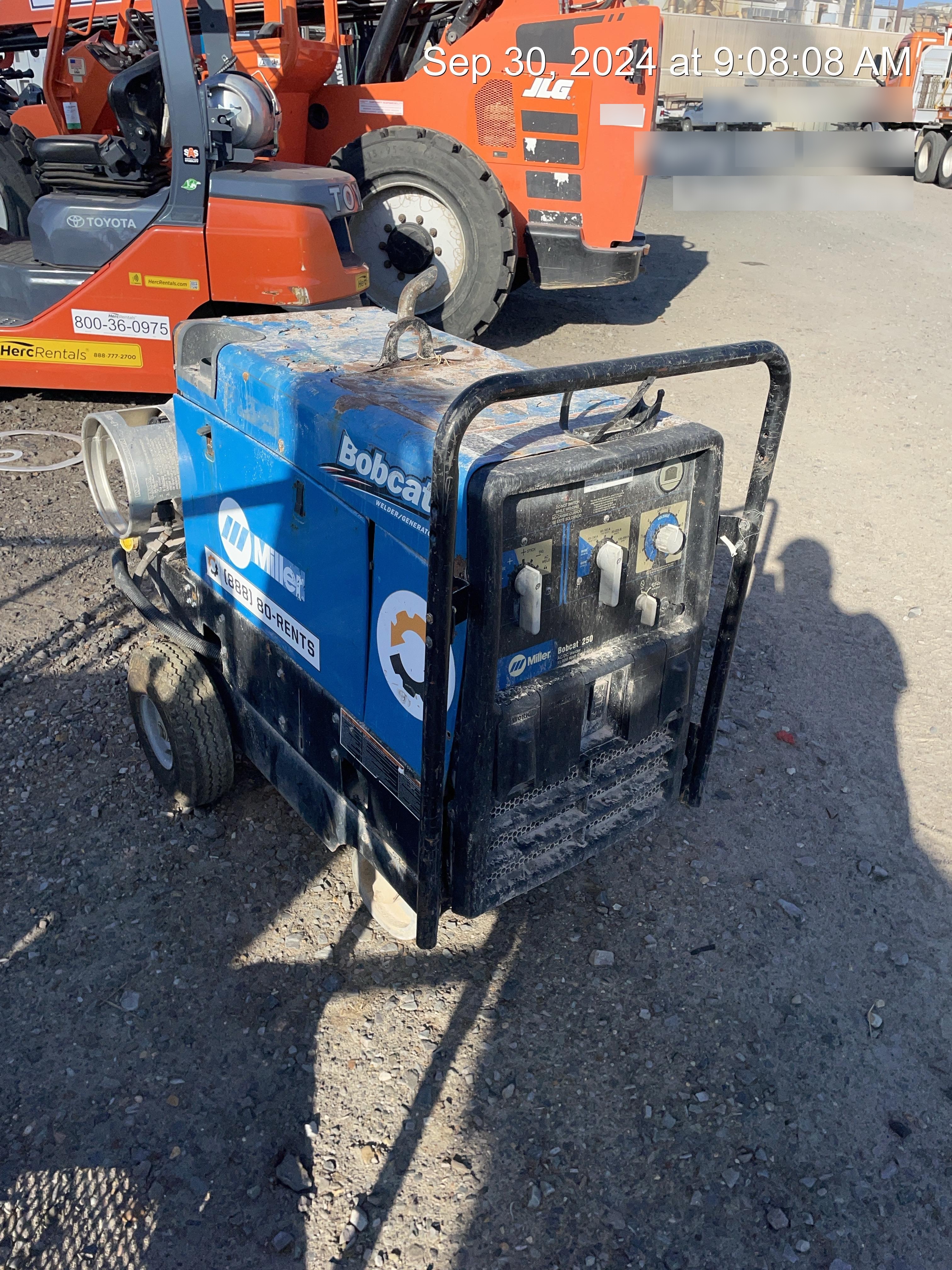 2019 MILLER ELECTRIC Bobcat 250 - Propane