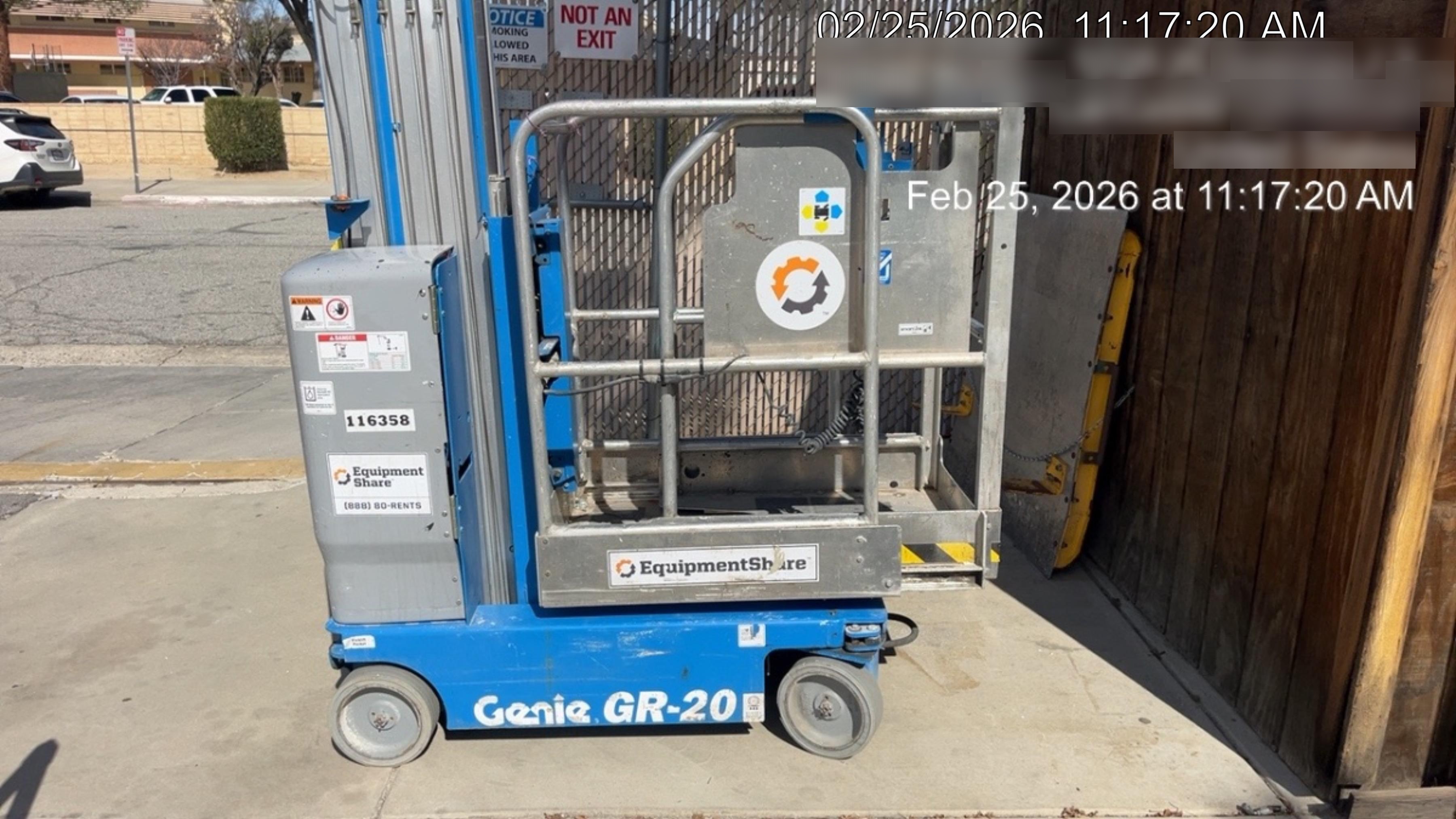 2020 GENIE GR-20