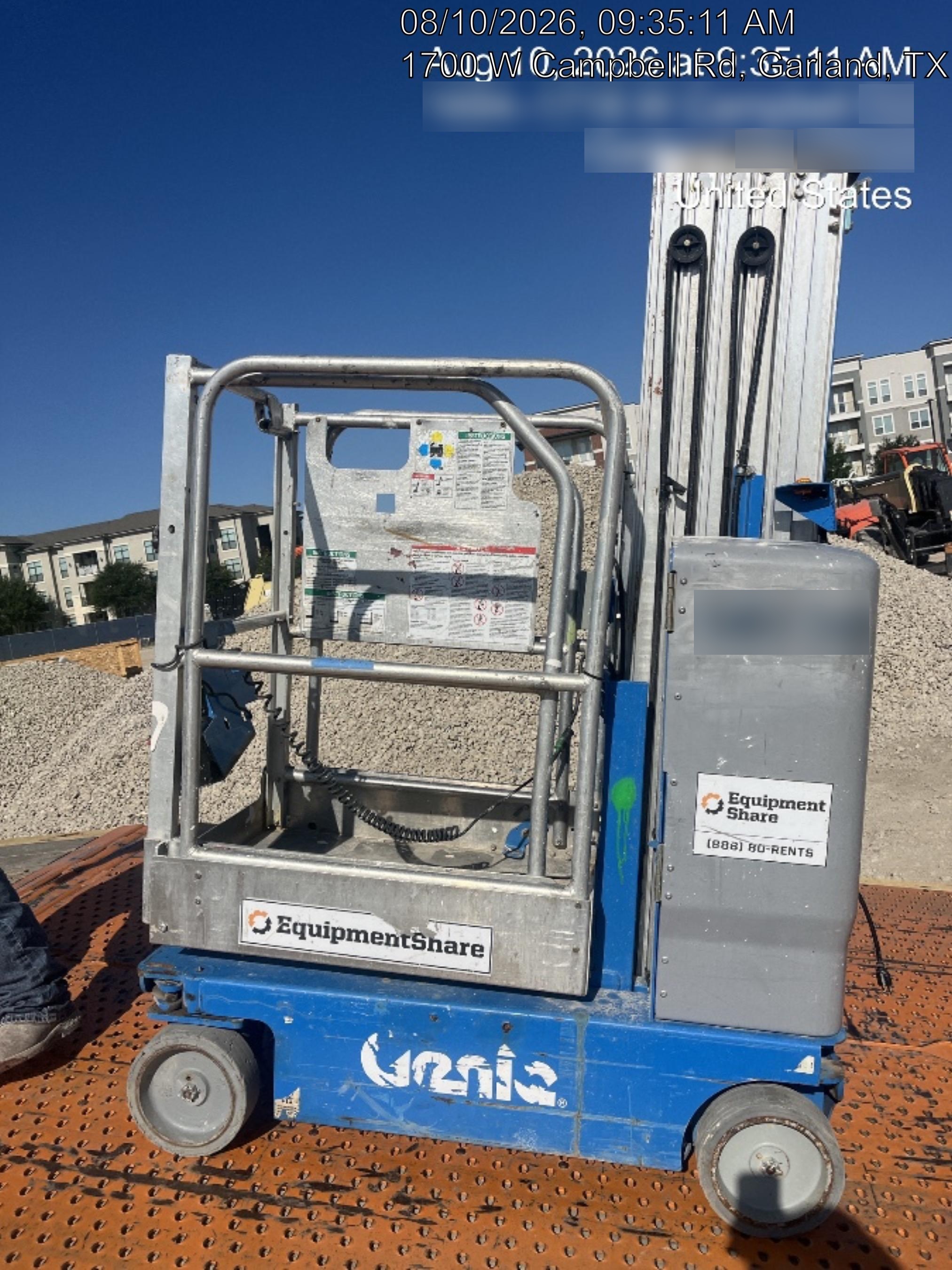 2019 GENIE GR-20