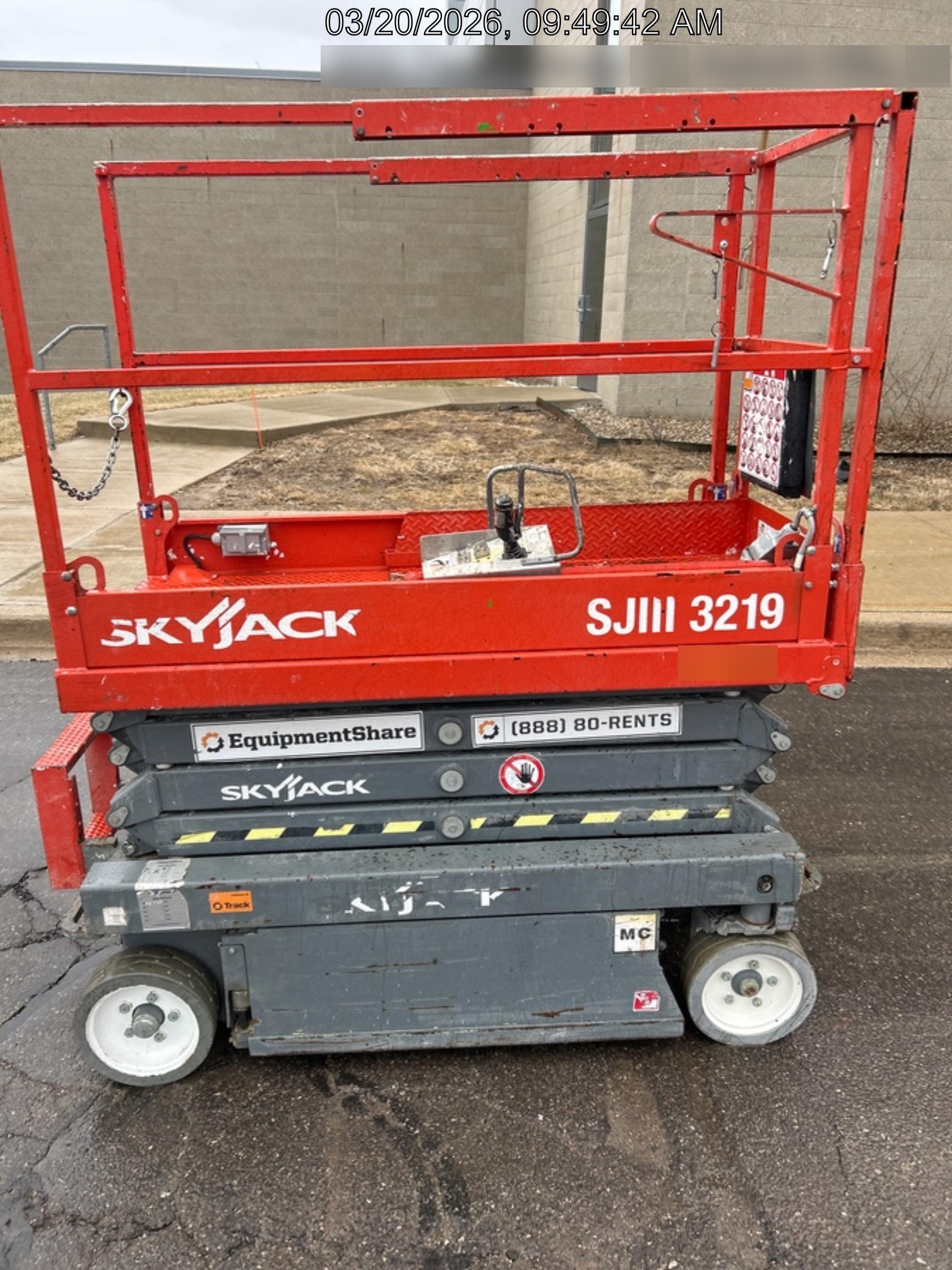 2017 SKYJACK SJIII-3219