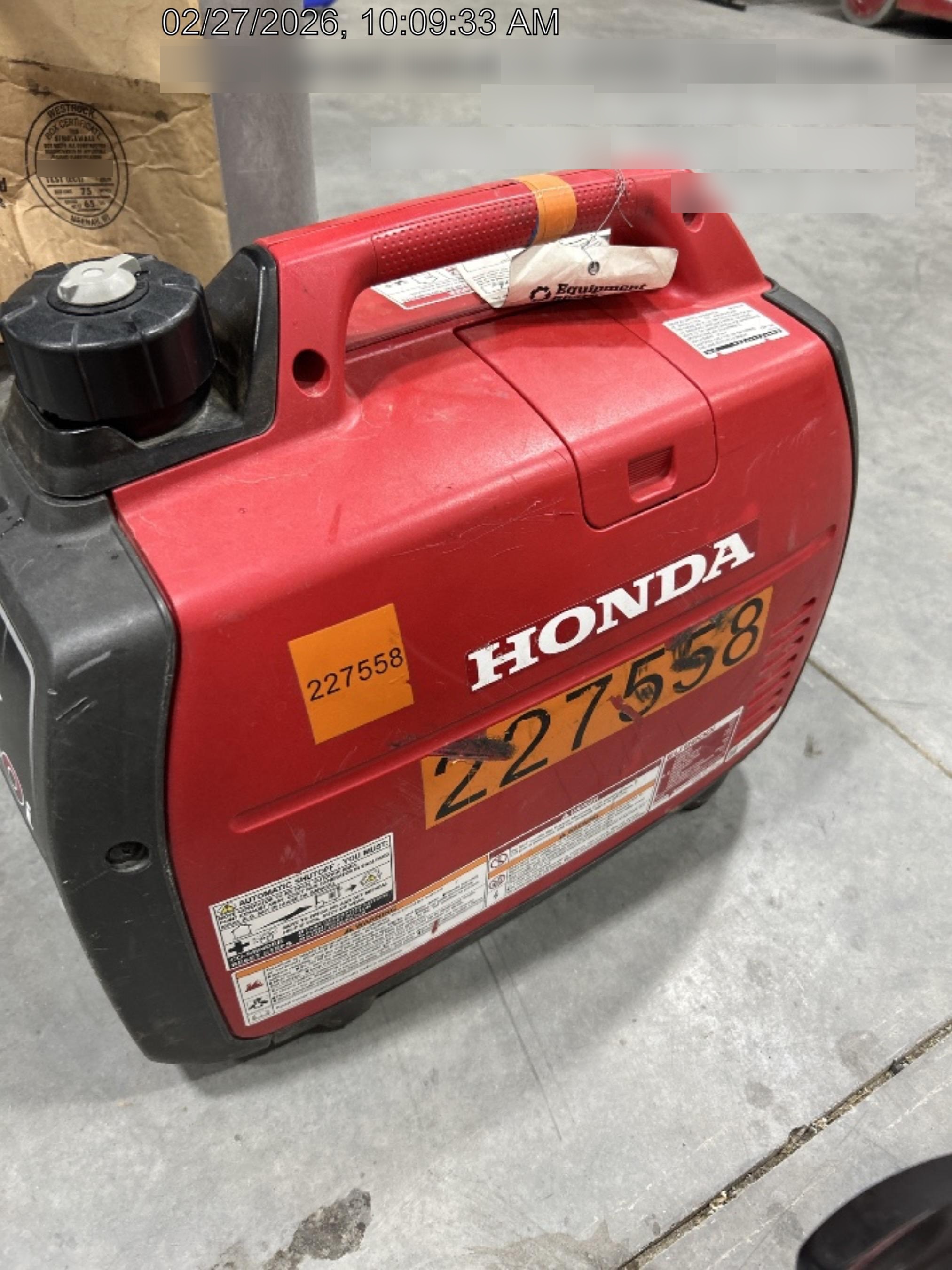 2022 HONDA EU2200ITAN
