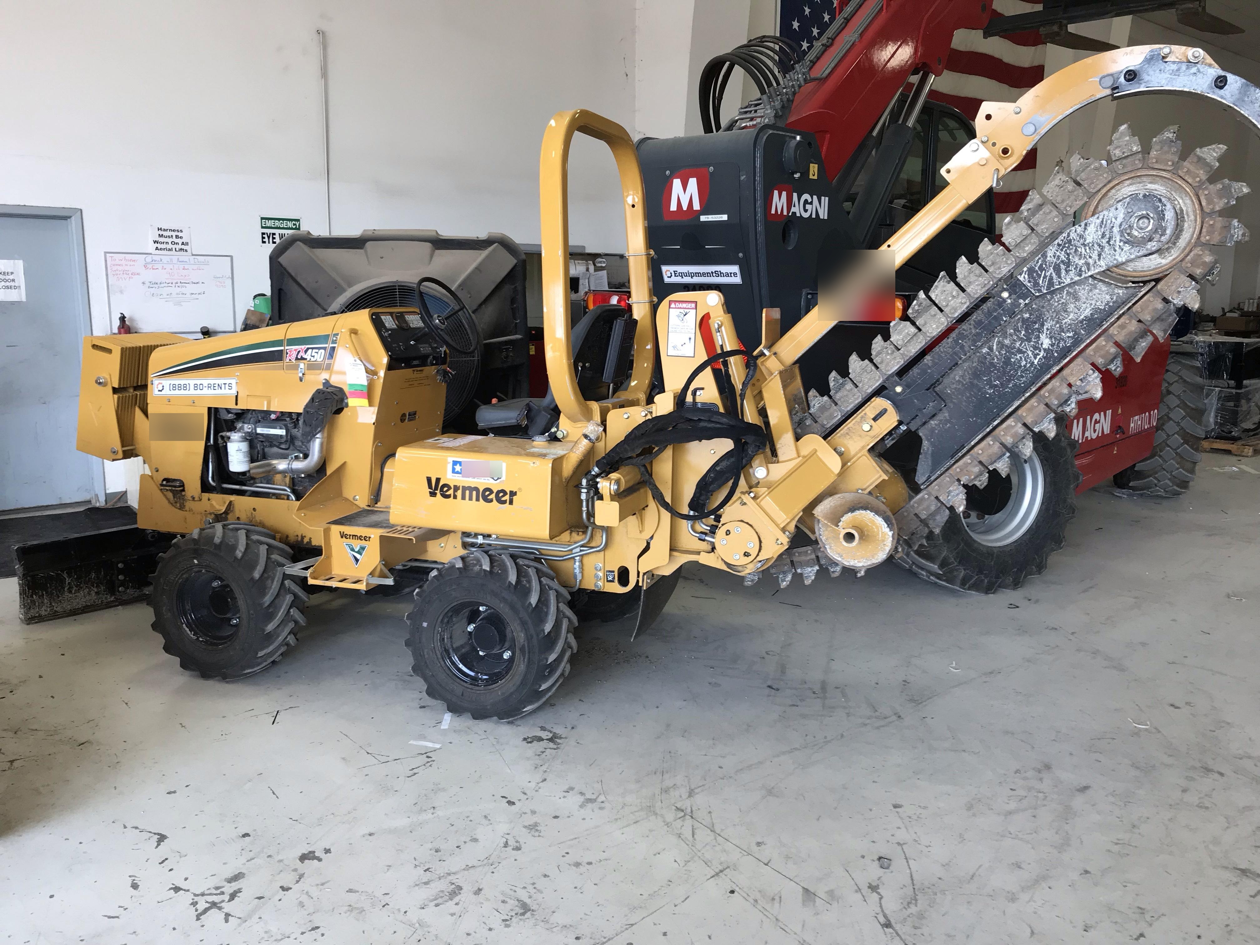 2019 VERMEER RTX450