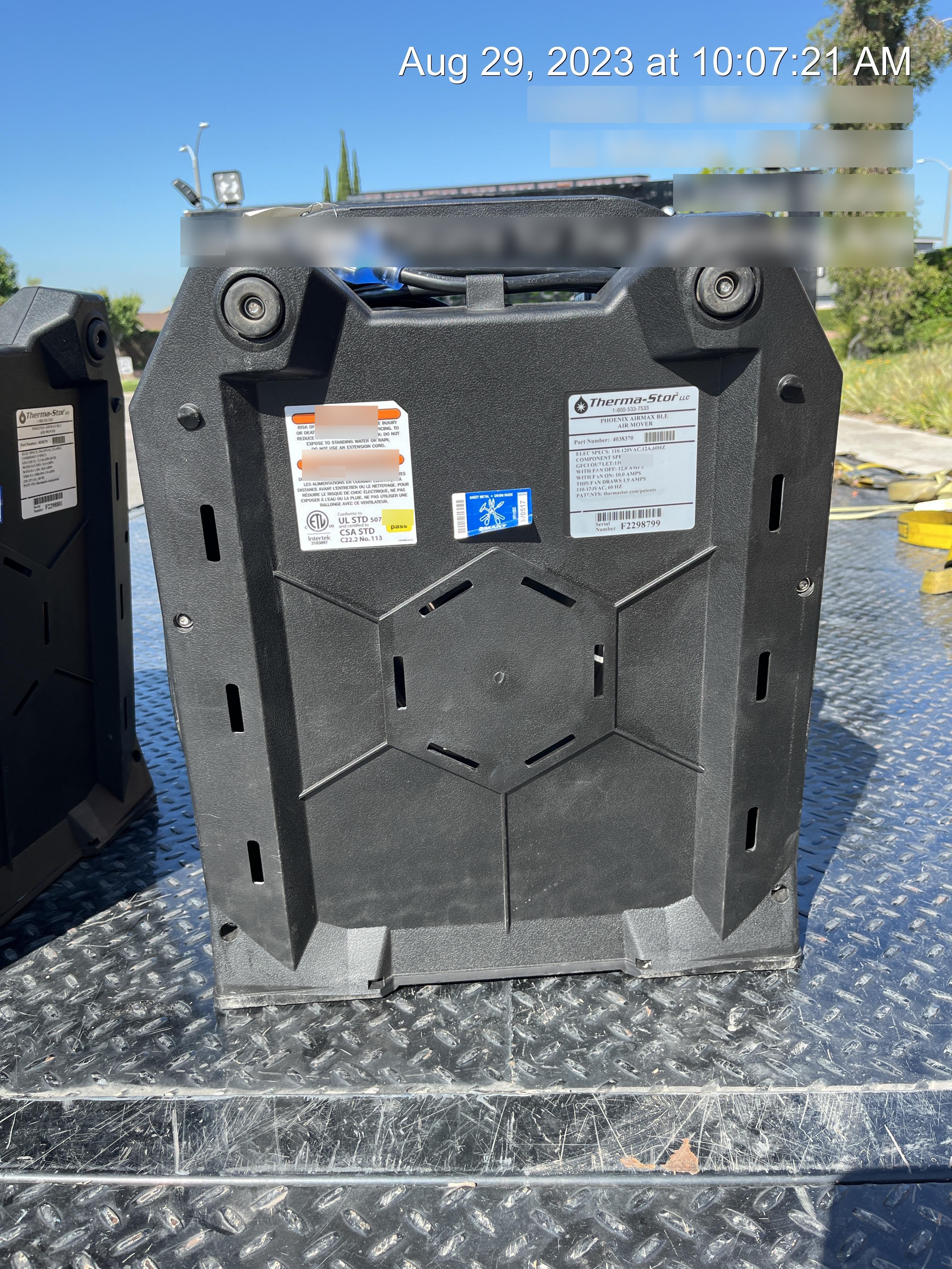 2022 PHOENIX AirMAX Radial Air Mover
