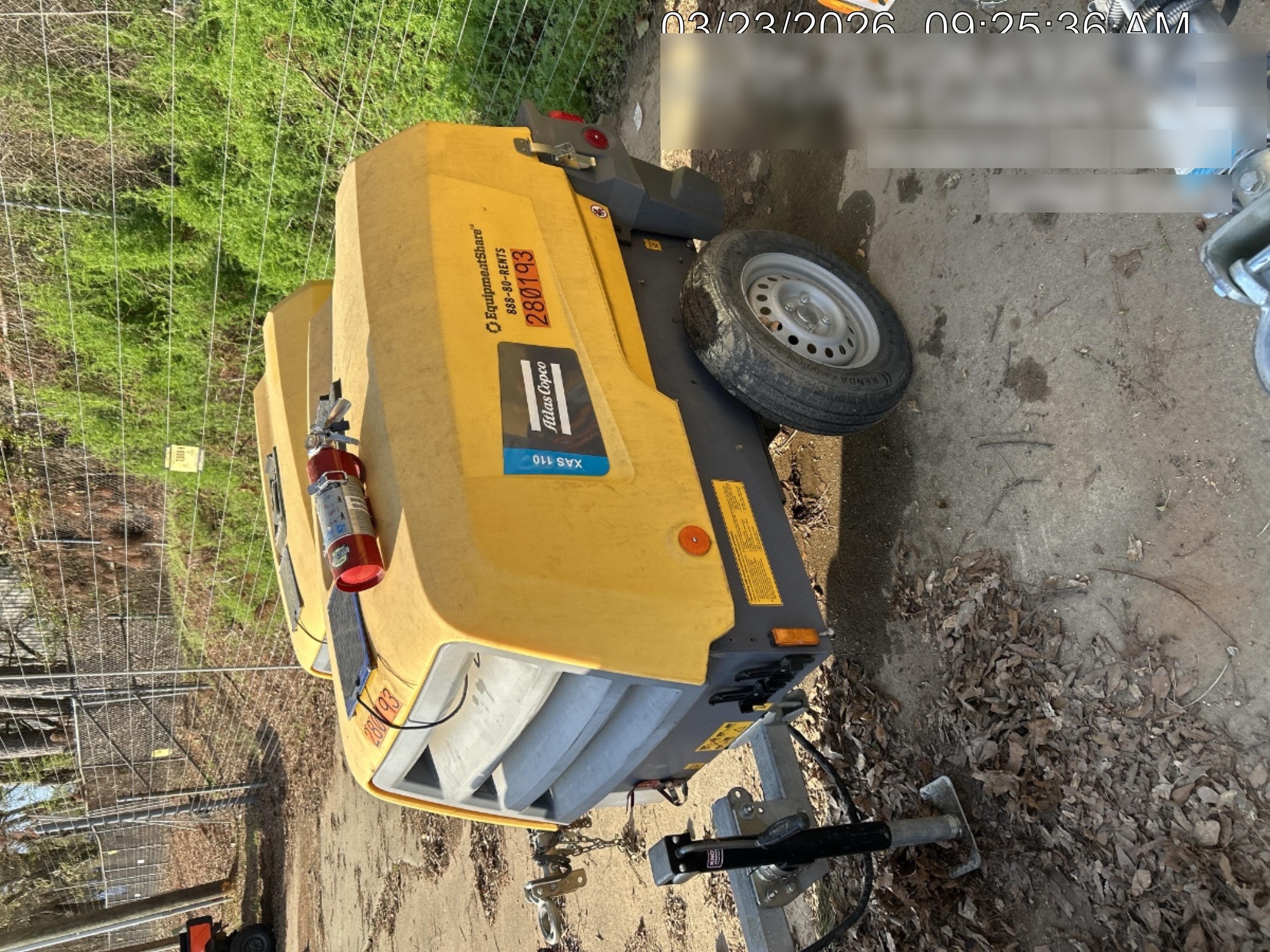 2022 ATLAS COPCO XAS 110
