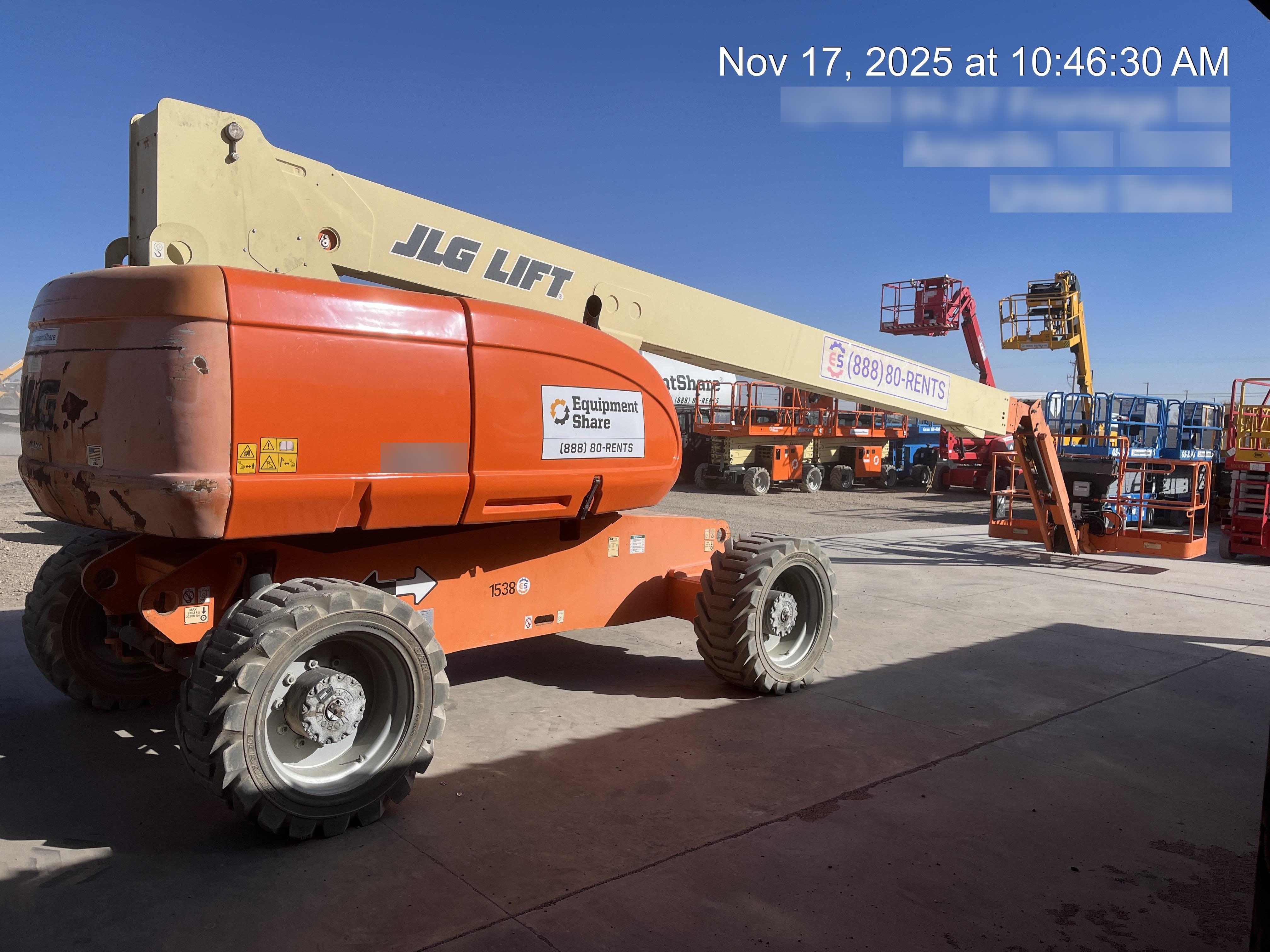 2007 JLG 860SJ