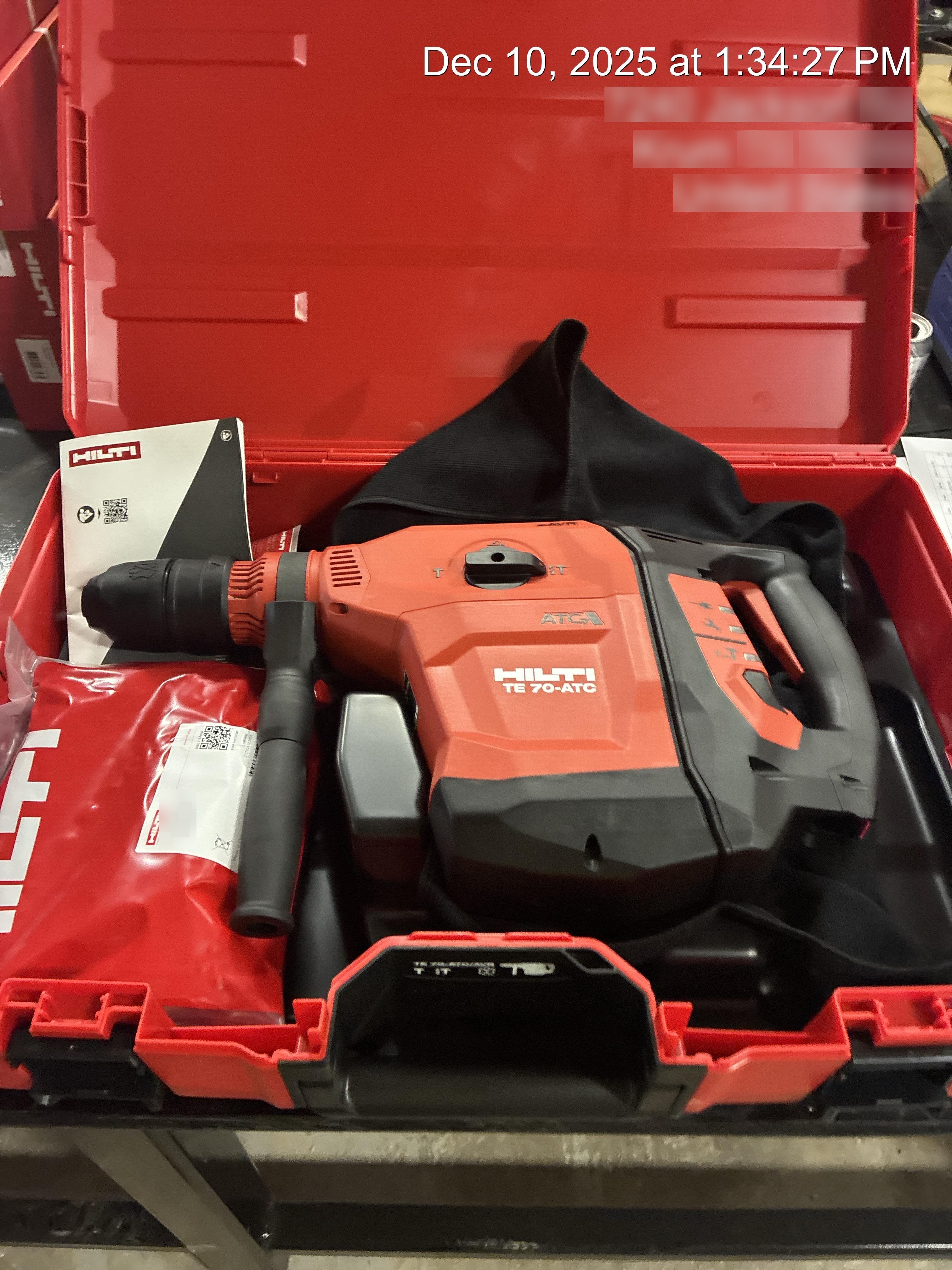2025 HILTI TE 70-ATC/AVR
