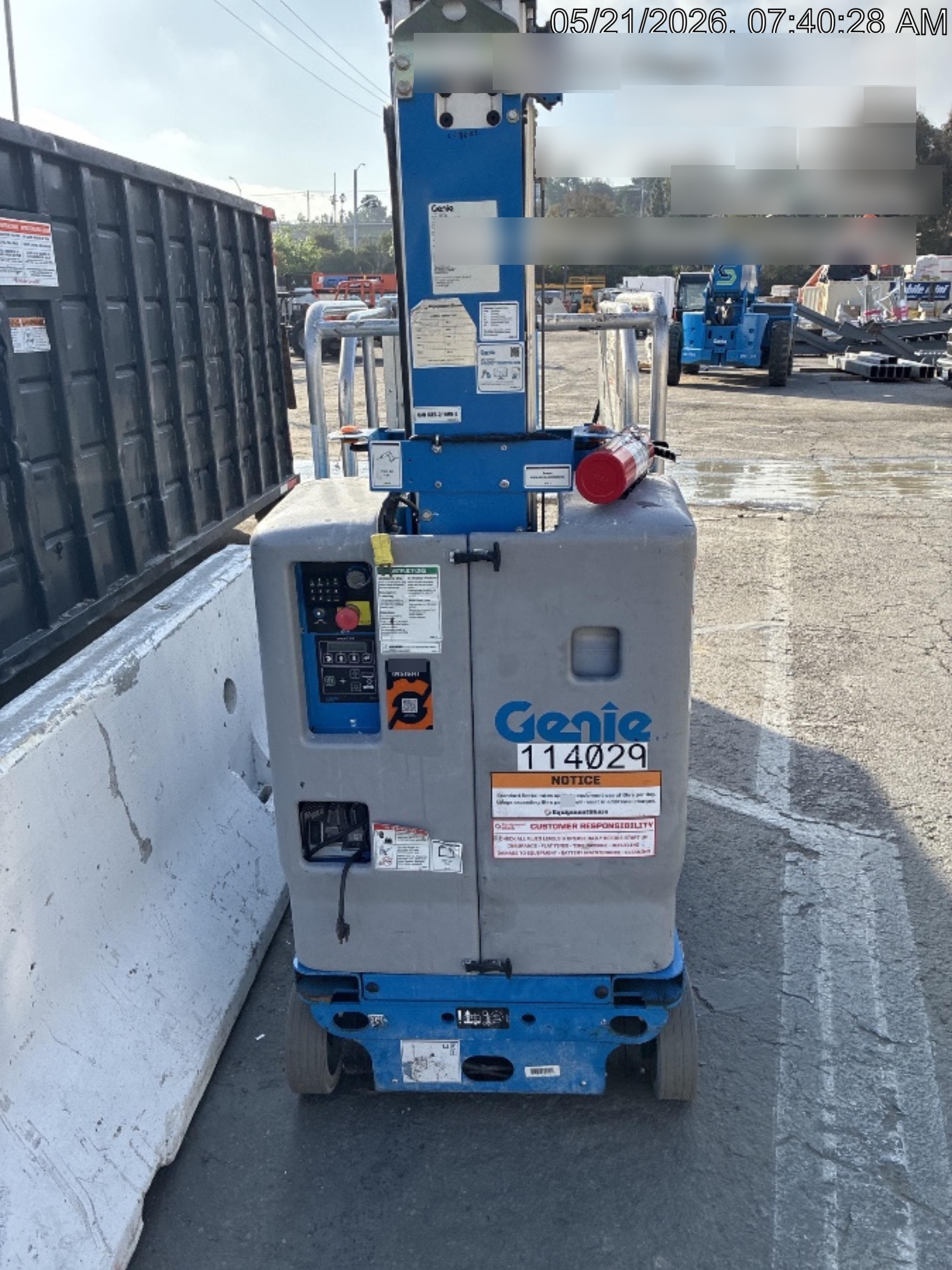 2020 GENIE GR-20