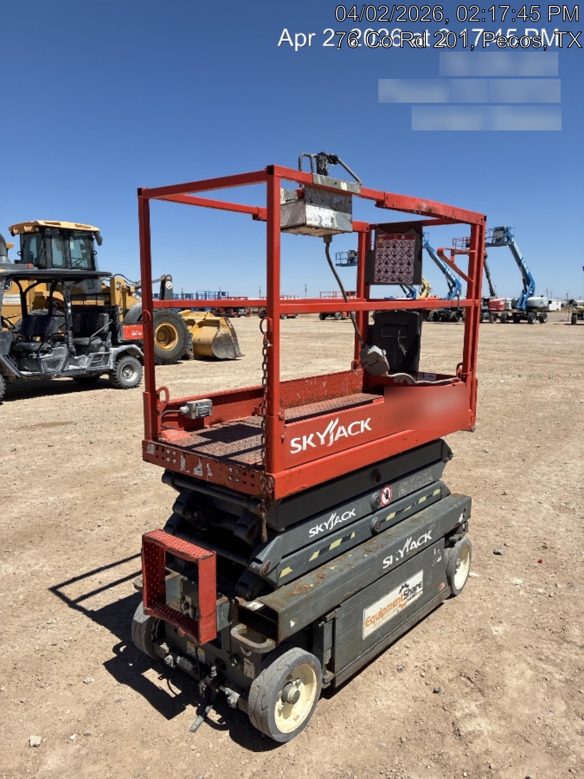 2016 SKYJACK SJIII-3219