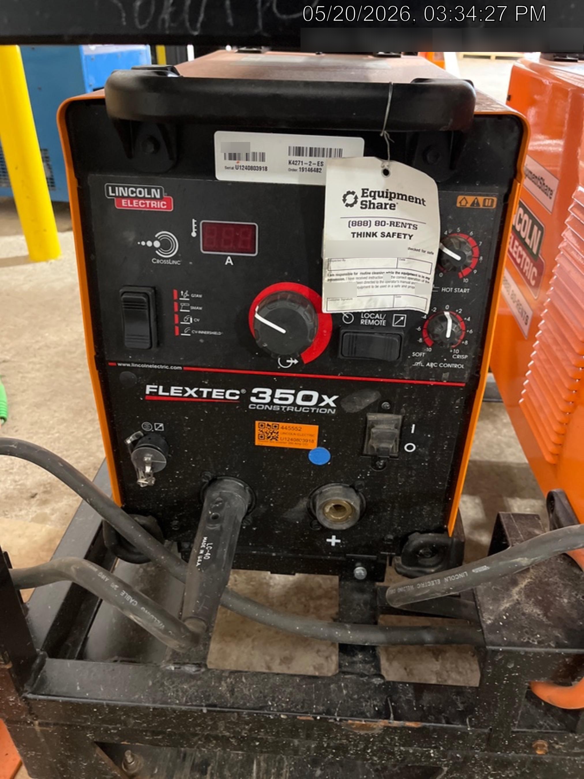 2024 LINCOLN ELECTRIC FLEXTEC 350X