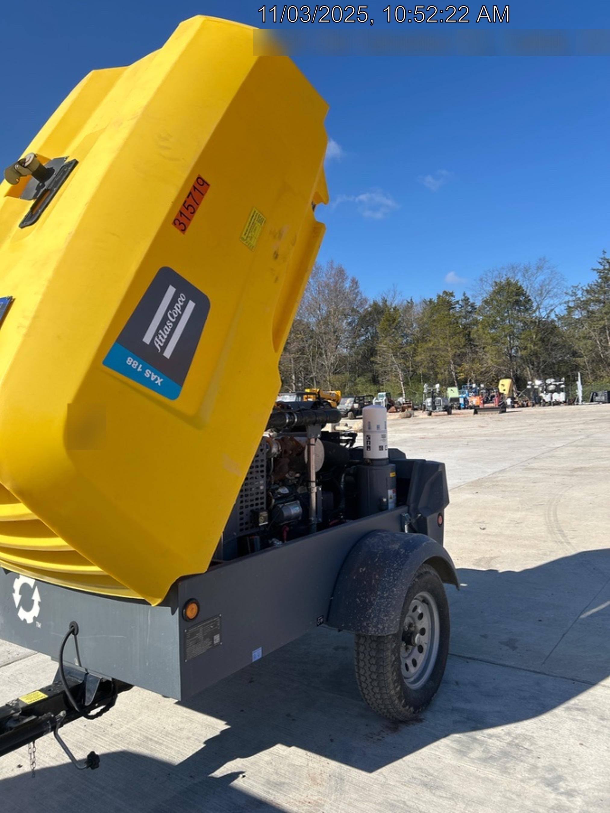 2023 ATLAS COPCO XAS188 CWK
