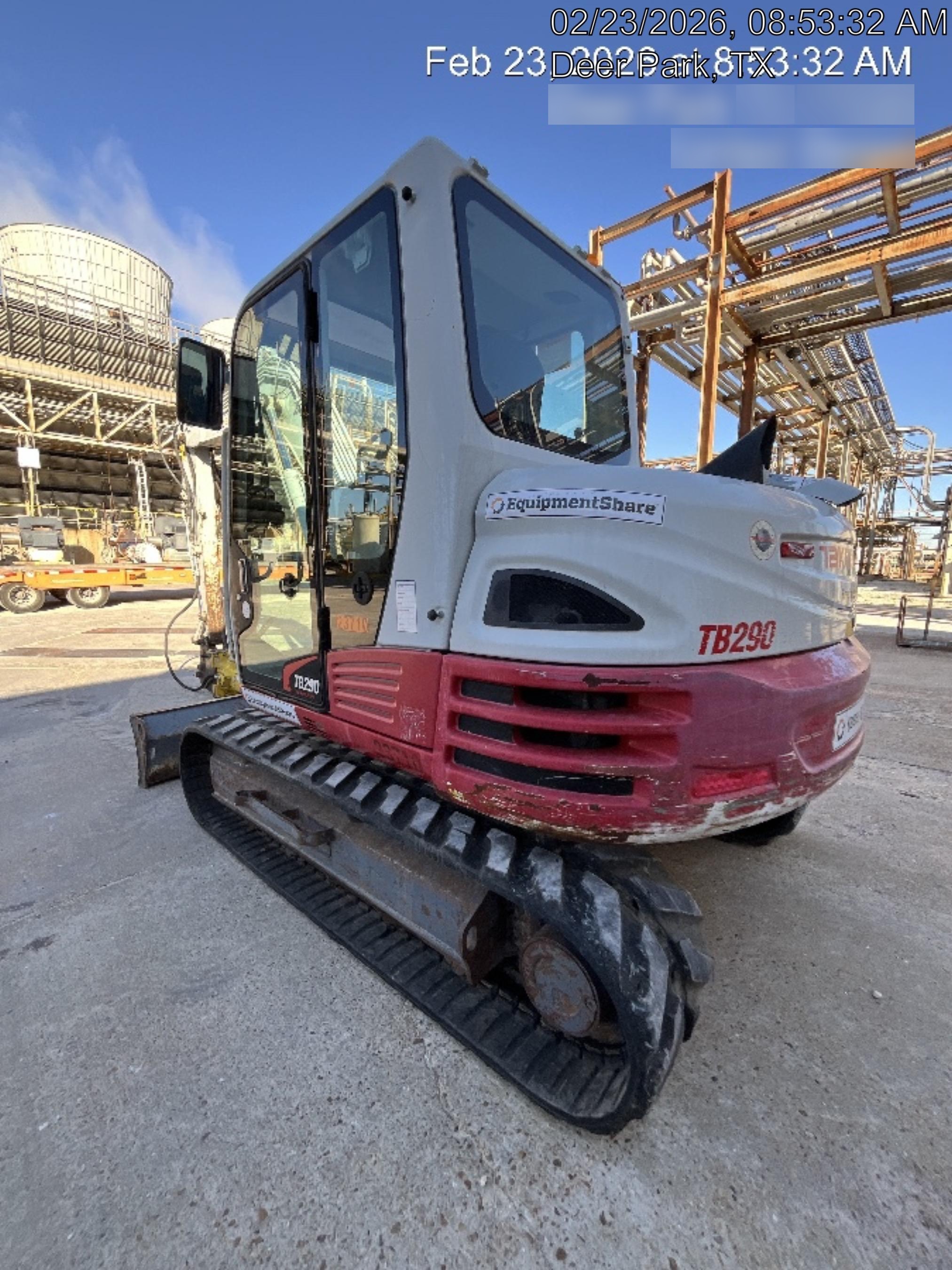 2019 TAKEUCHI TB290
