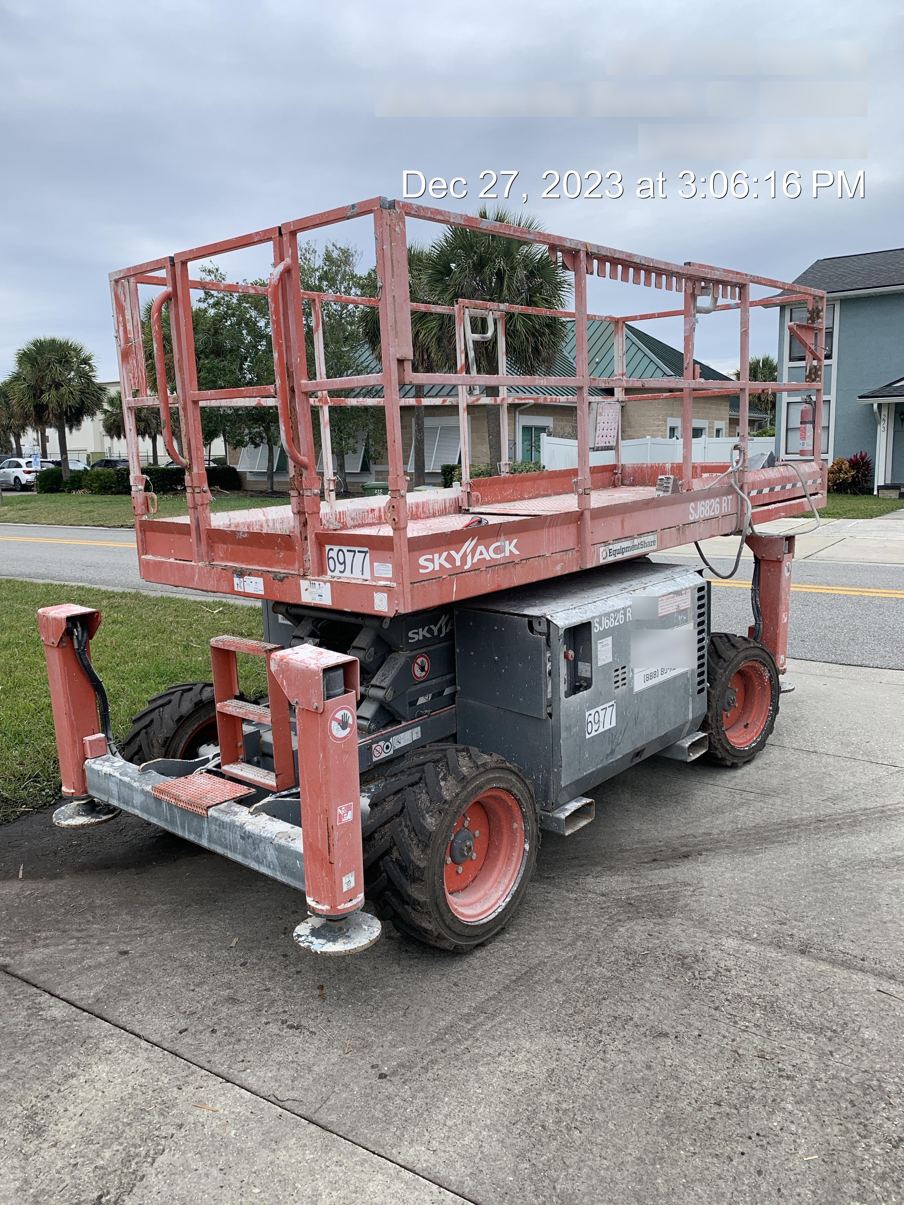 2018 SKYJACK SJ6826 RT