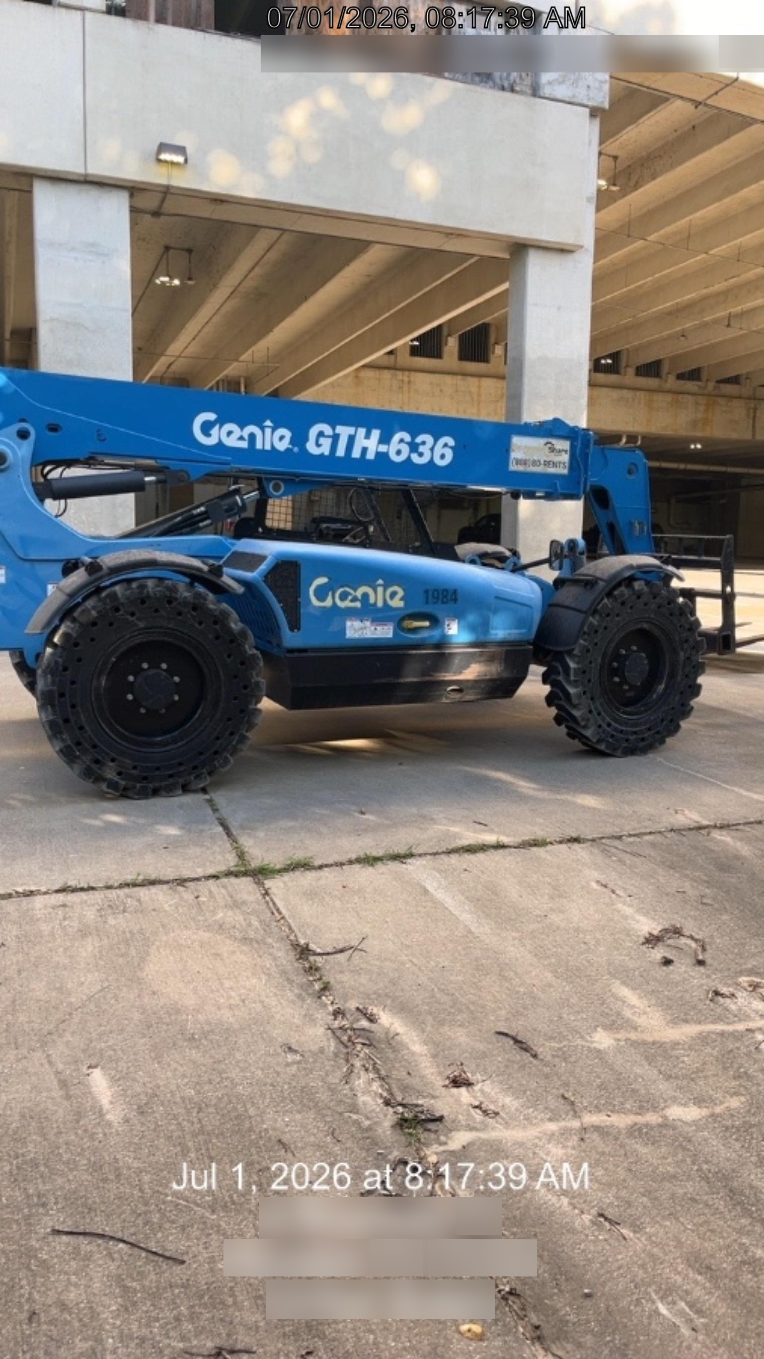 2016 GENIE GTH-636