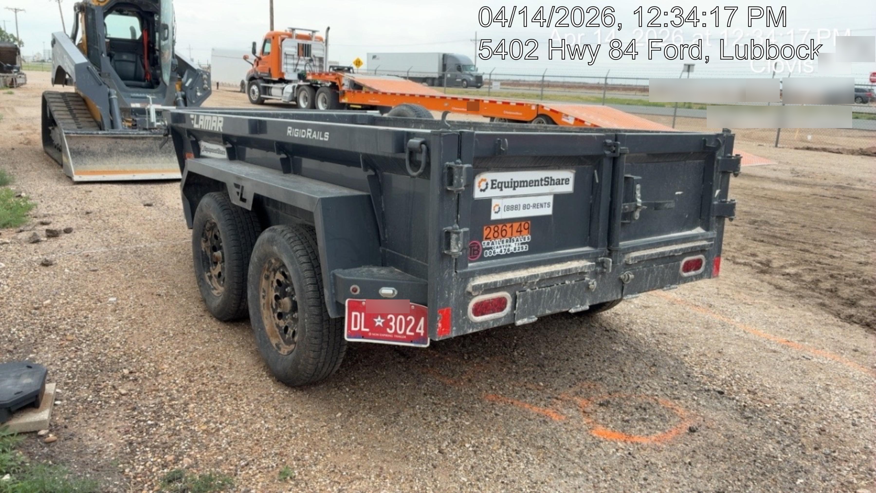 2023 LAMAR Dump Trailer - Lamar