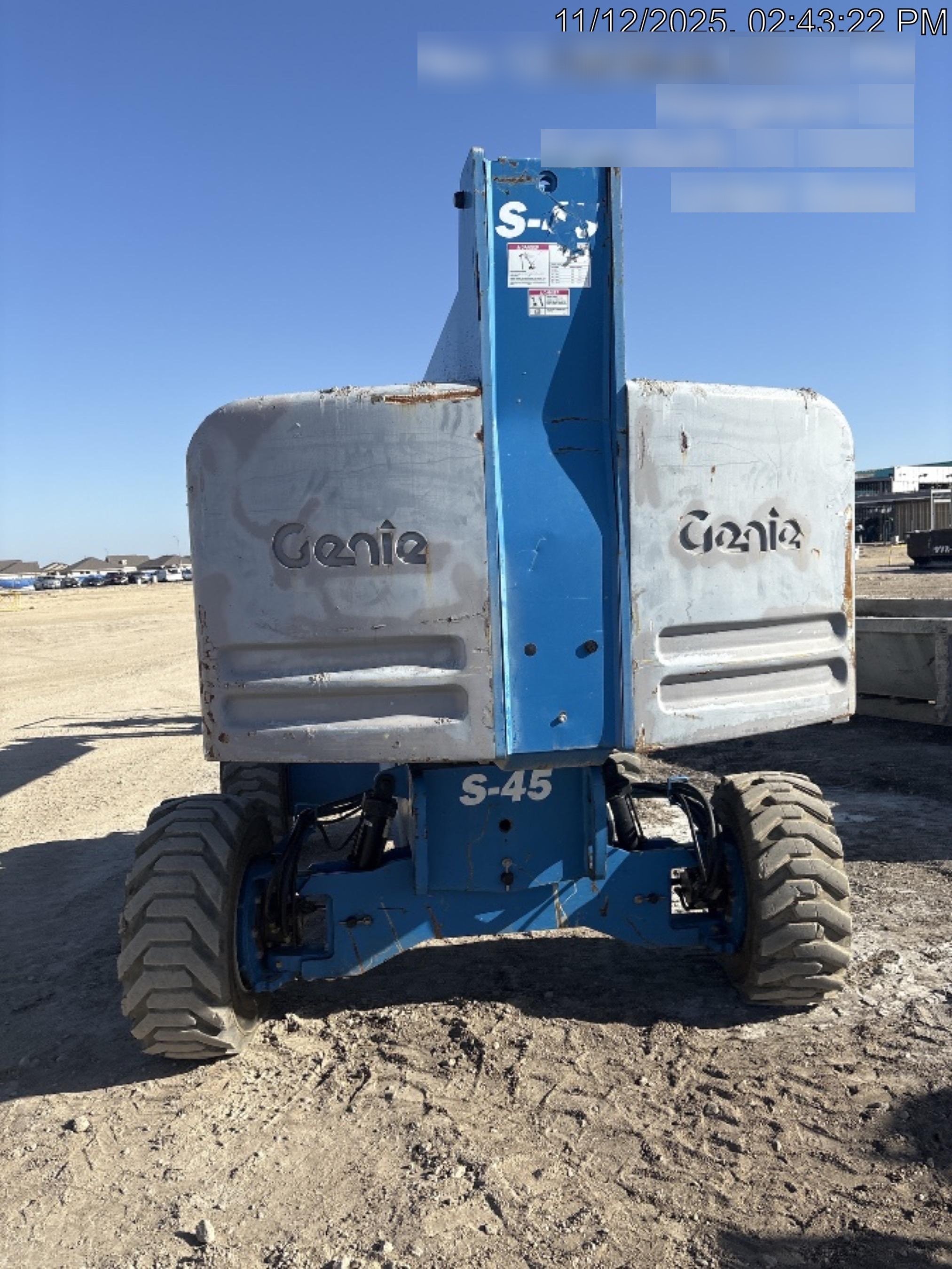 2016 GENIE S-45