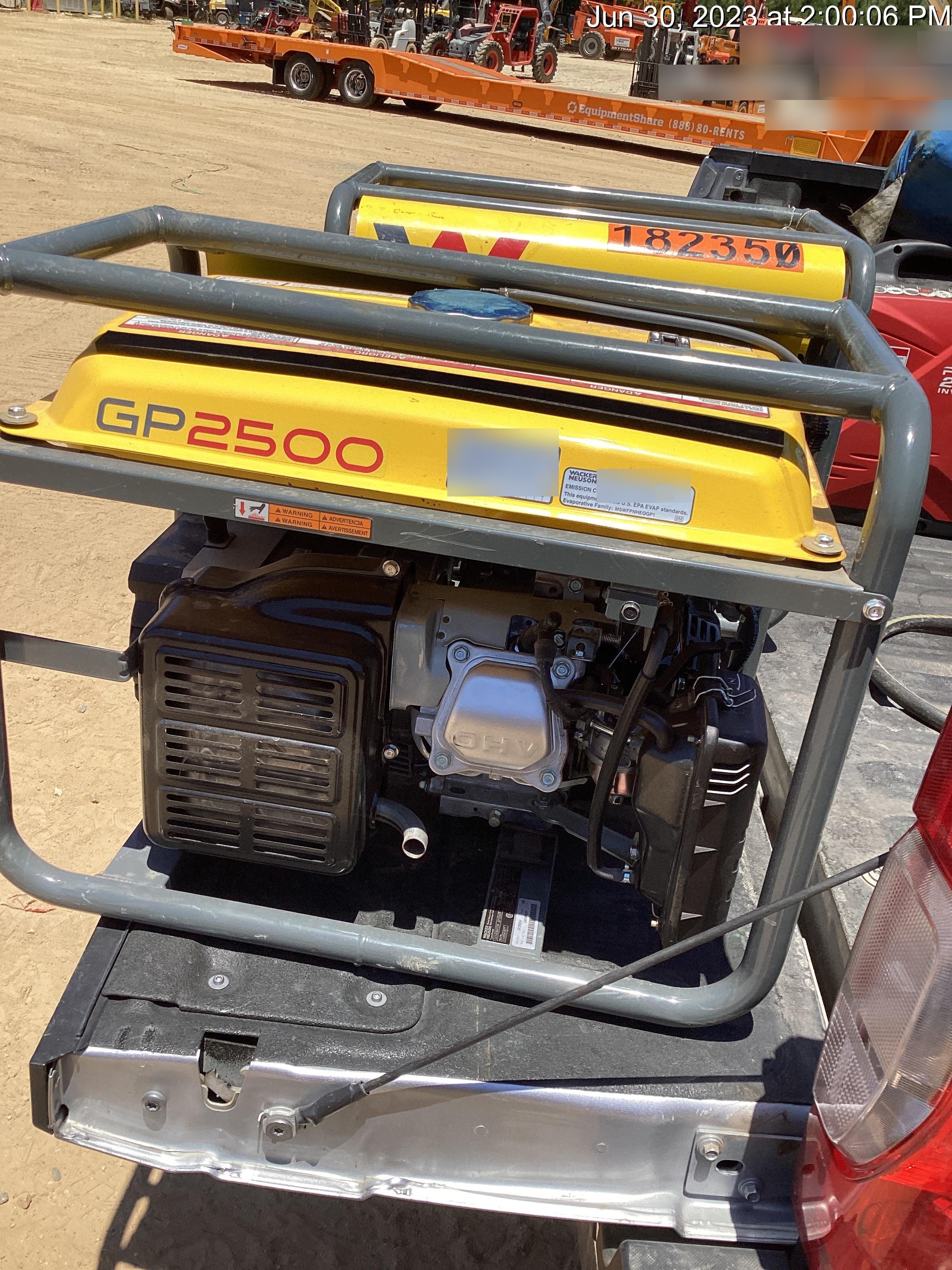 2021 WACKER NEUSON GP2500A