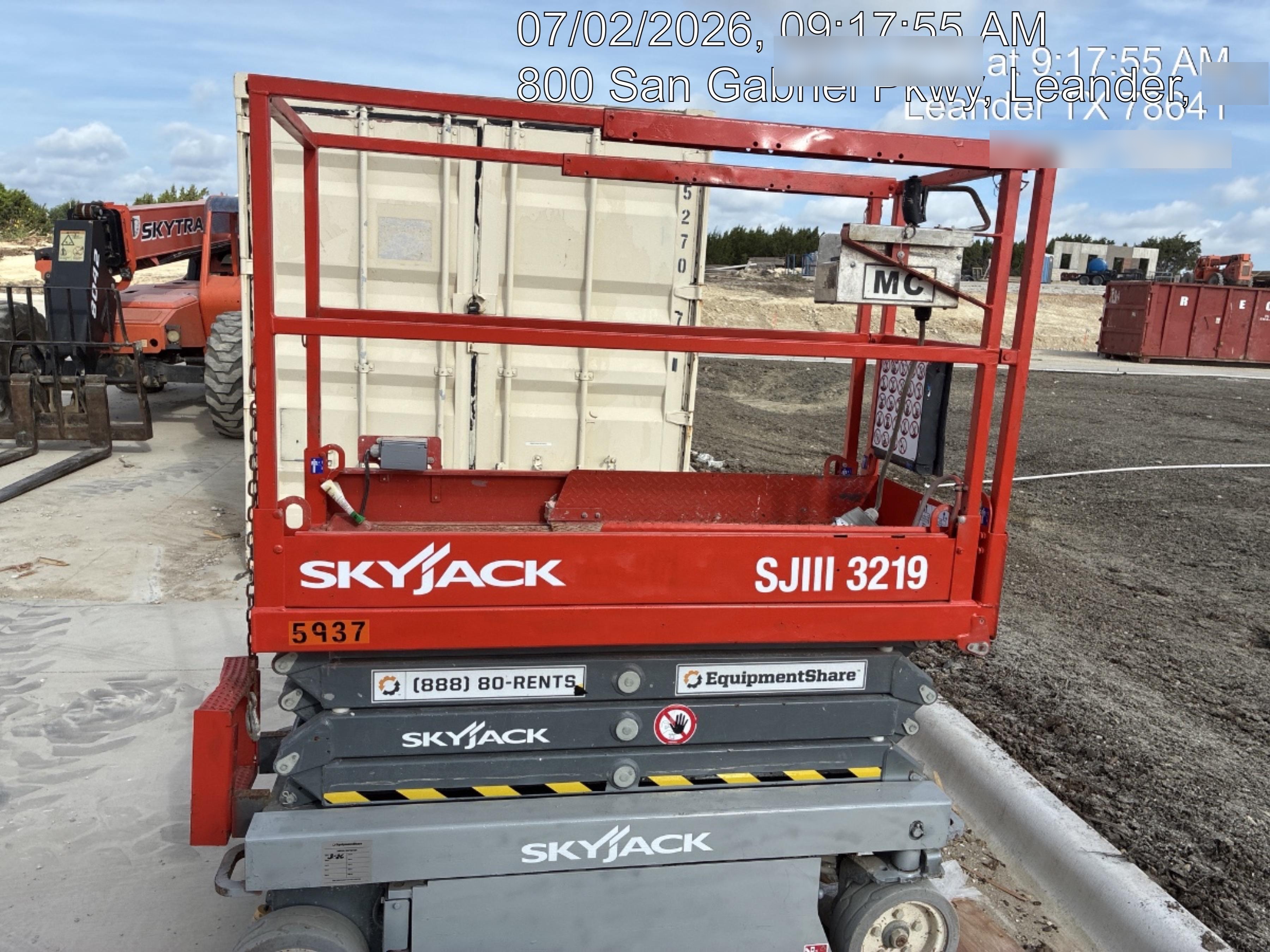 2017 SKYJACK SJIII-3219