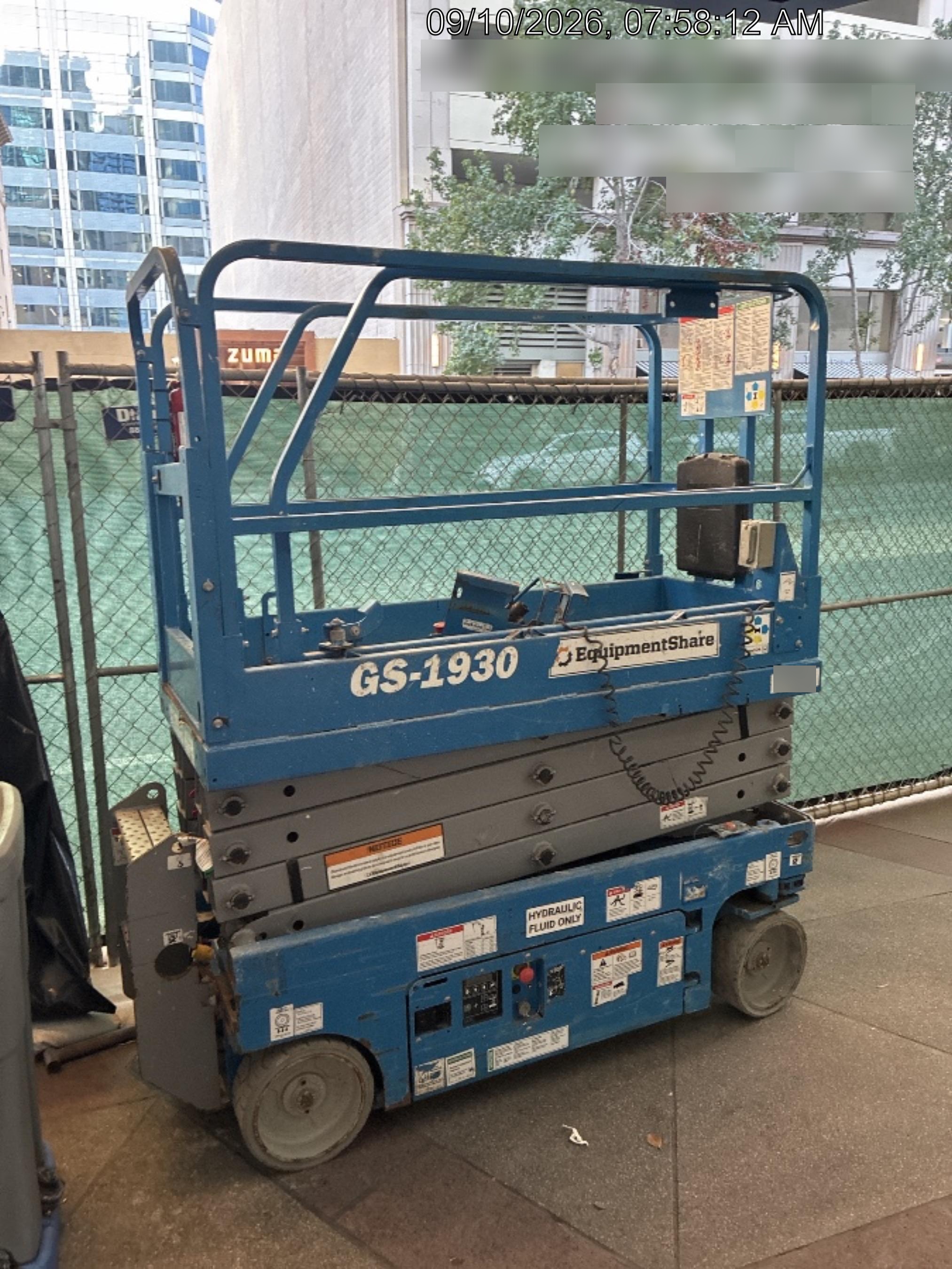 2019 GENIE GS-1930