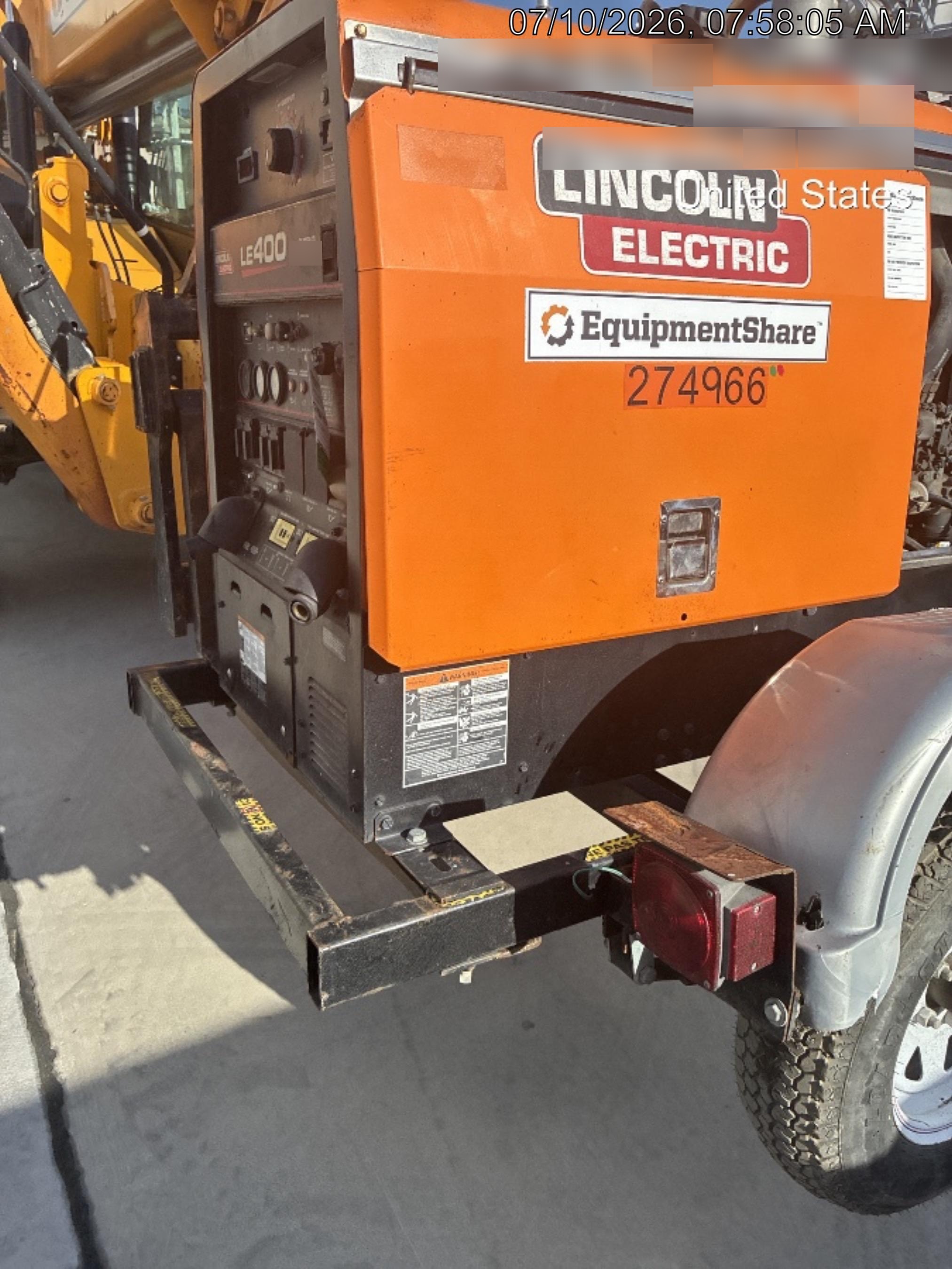 2022 LINCOLN ELECTRIC LE400