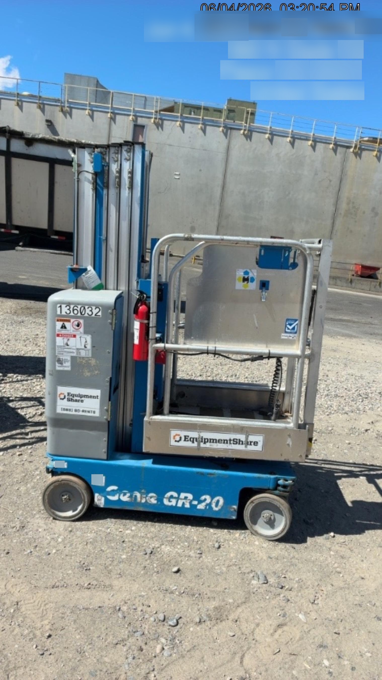 2021 GENIE GR-20