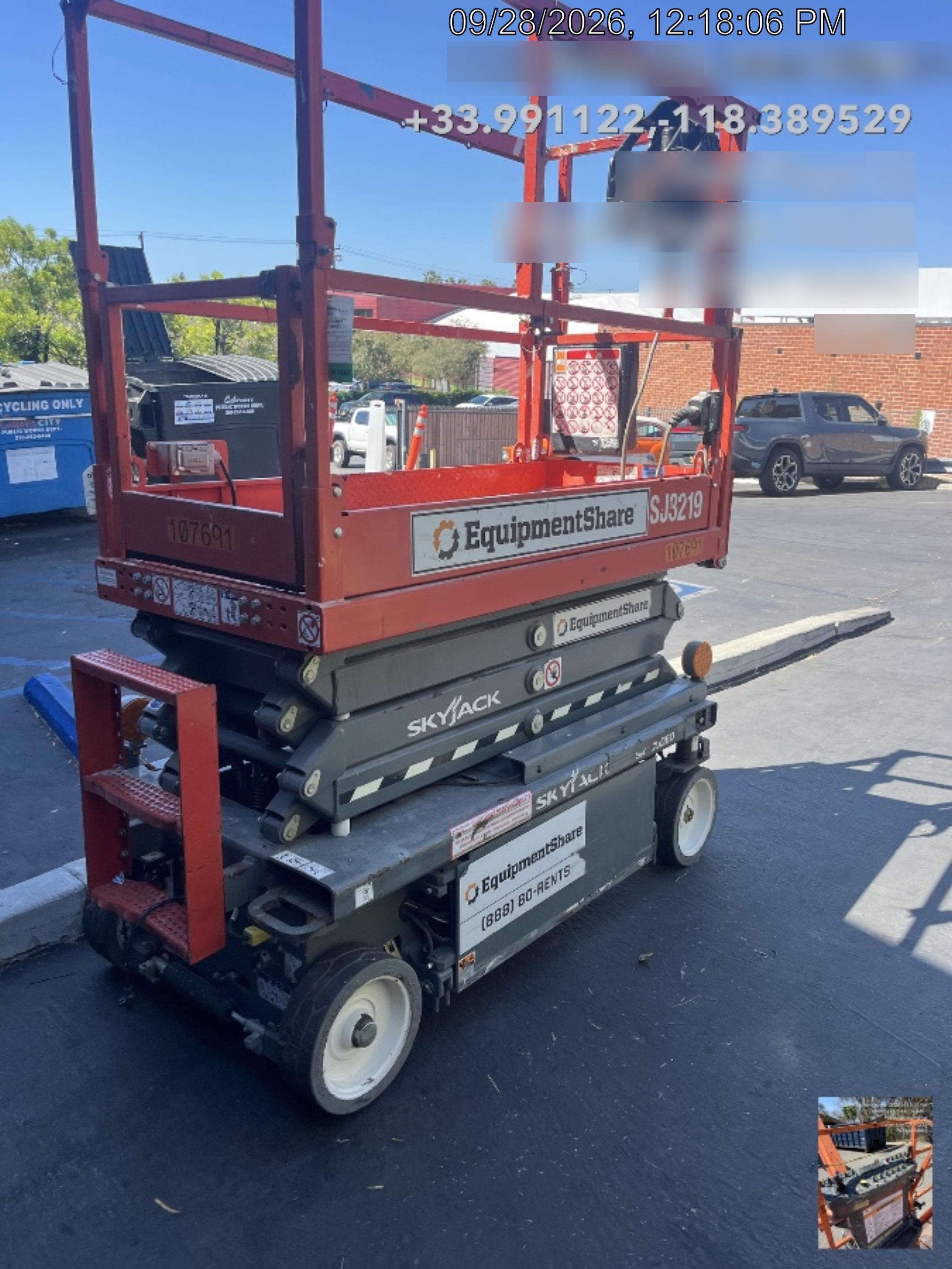 2020 SKYJACK SJIII-3219