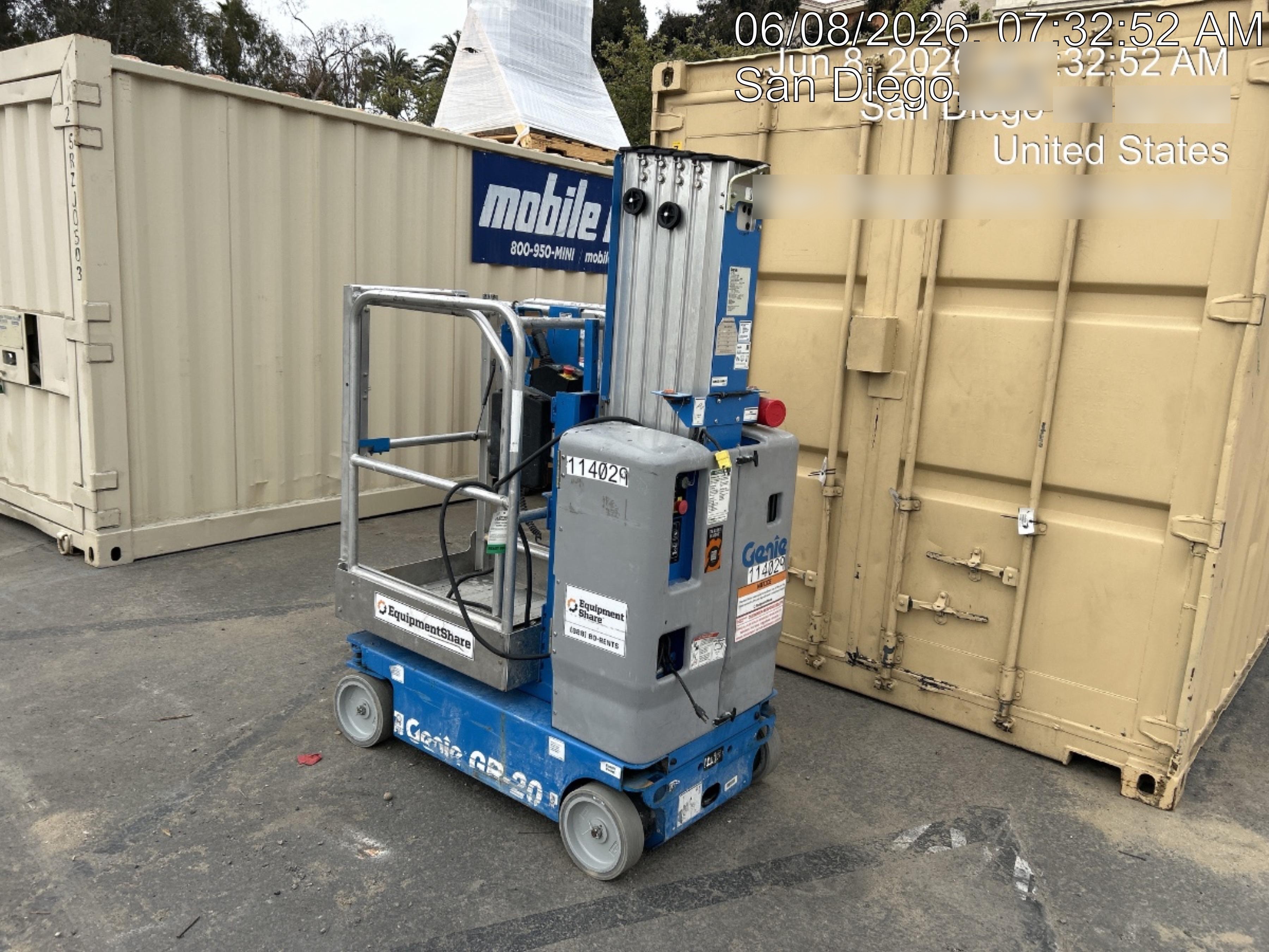 2020 GENIE GR-20