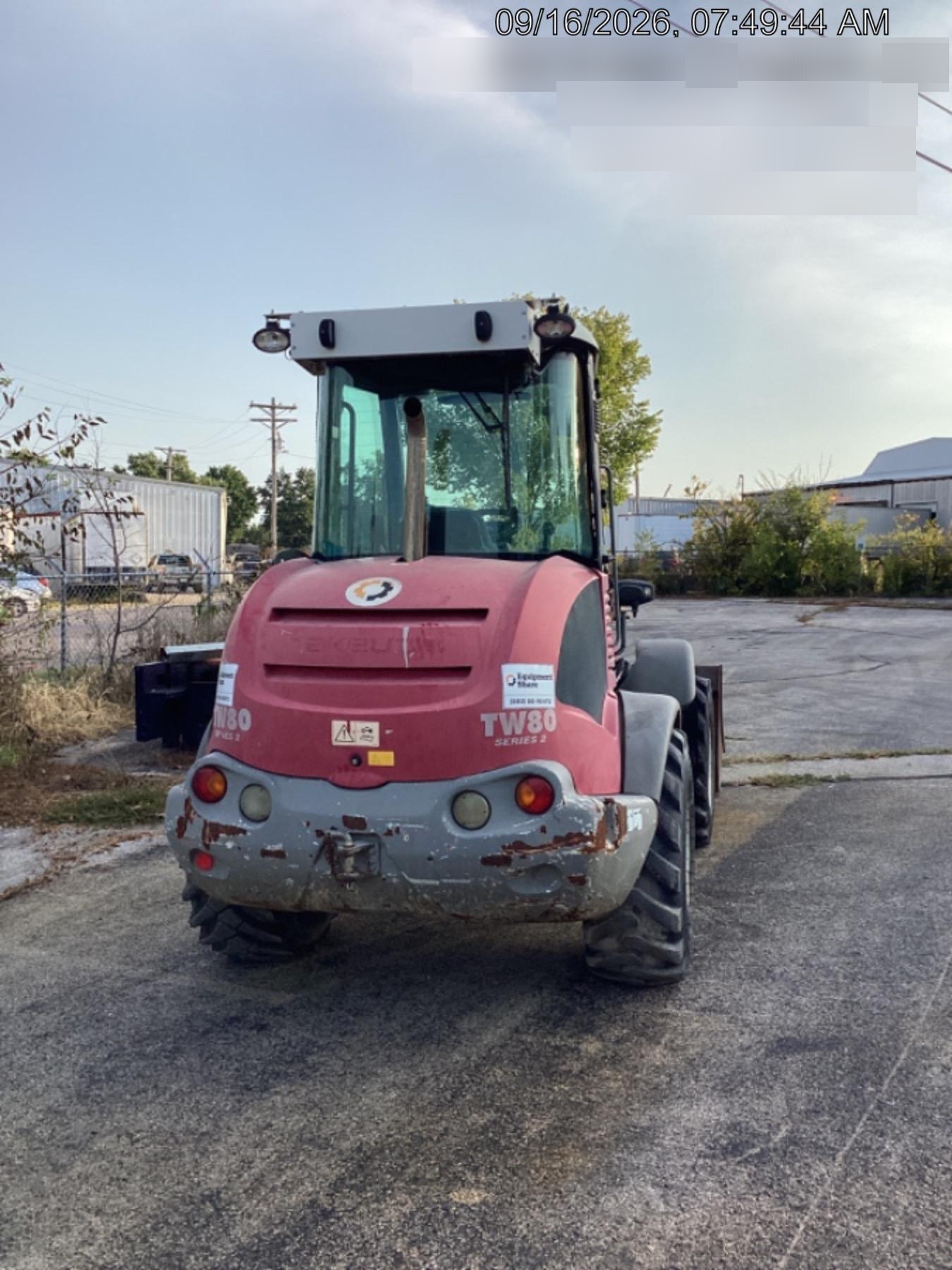2015 TAKEUCHI TW80