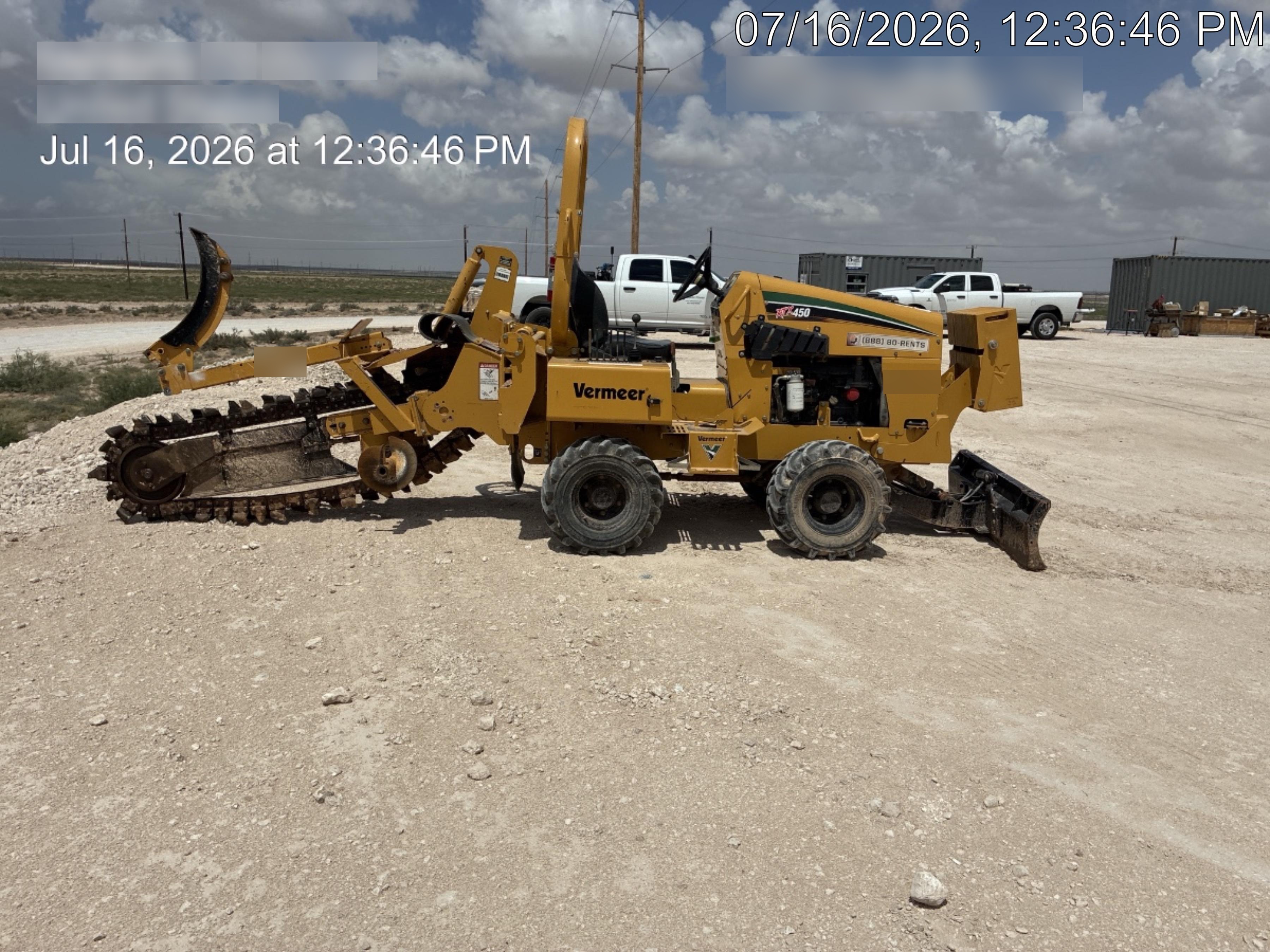 2019 VERMEER RTX450