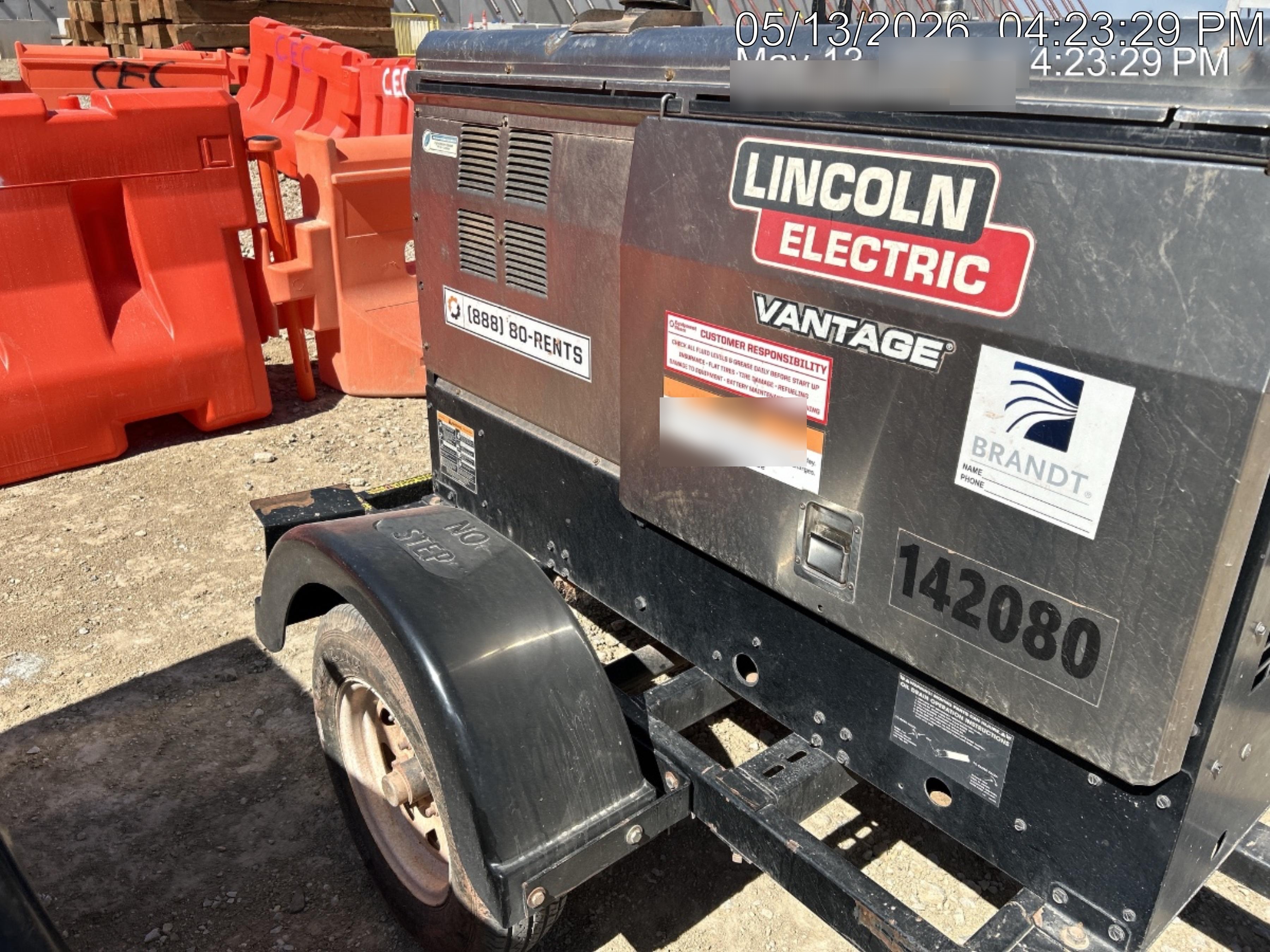 2021 LINCOLN ELECTRIC Vantage 322