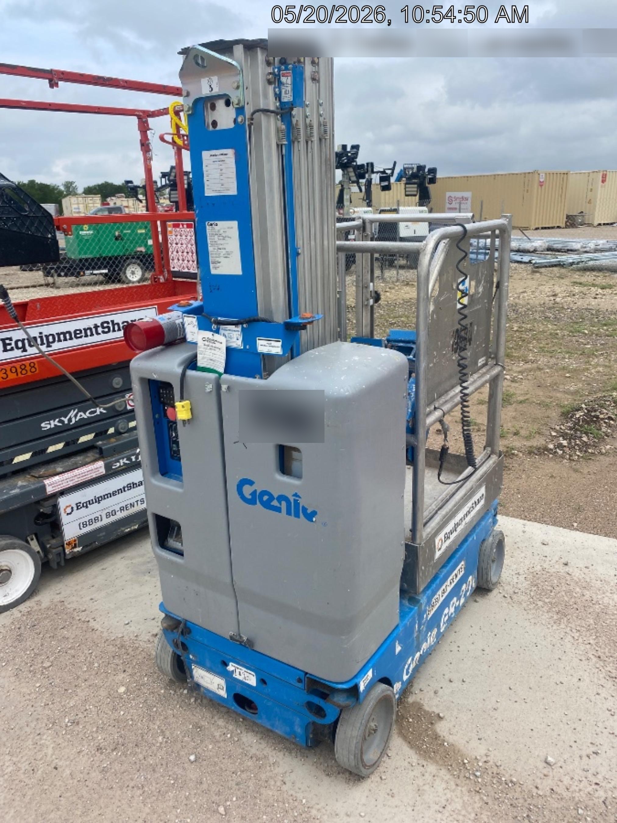 2018 GENIE GR-20
