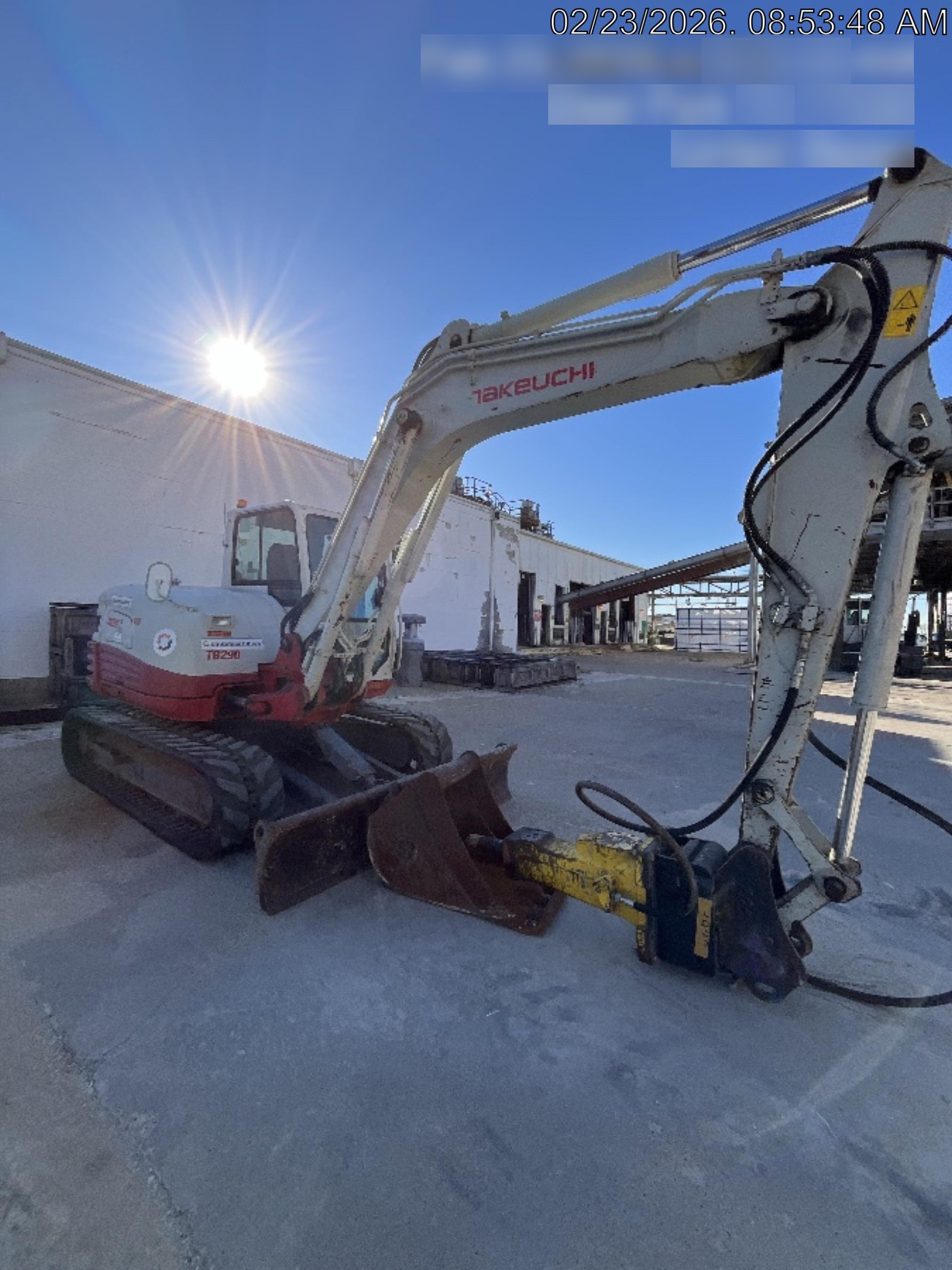 2019 TAKEUCHI TB290