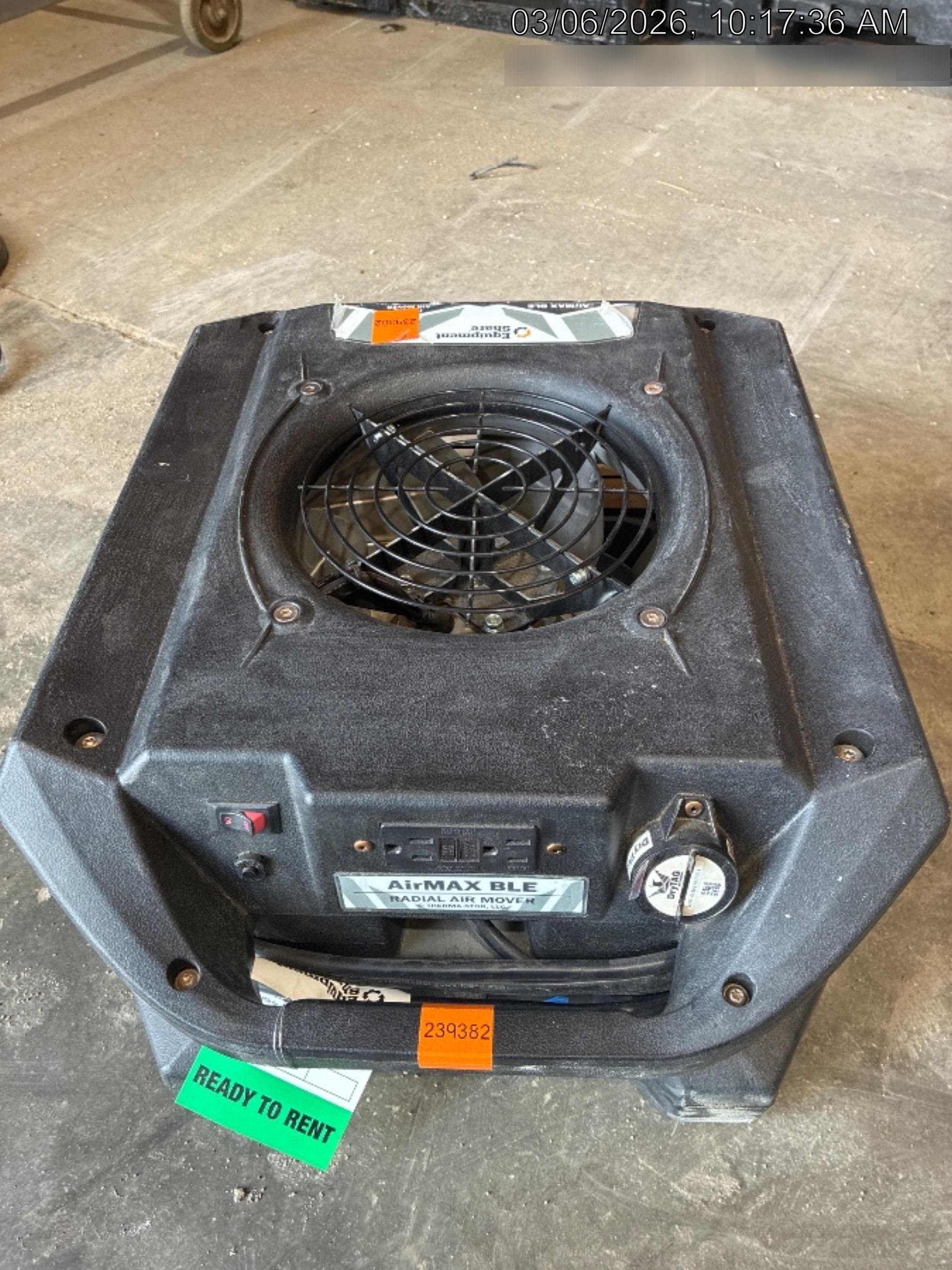 2022 PHOENIX AirMAX Radial Air Mover