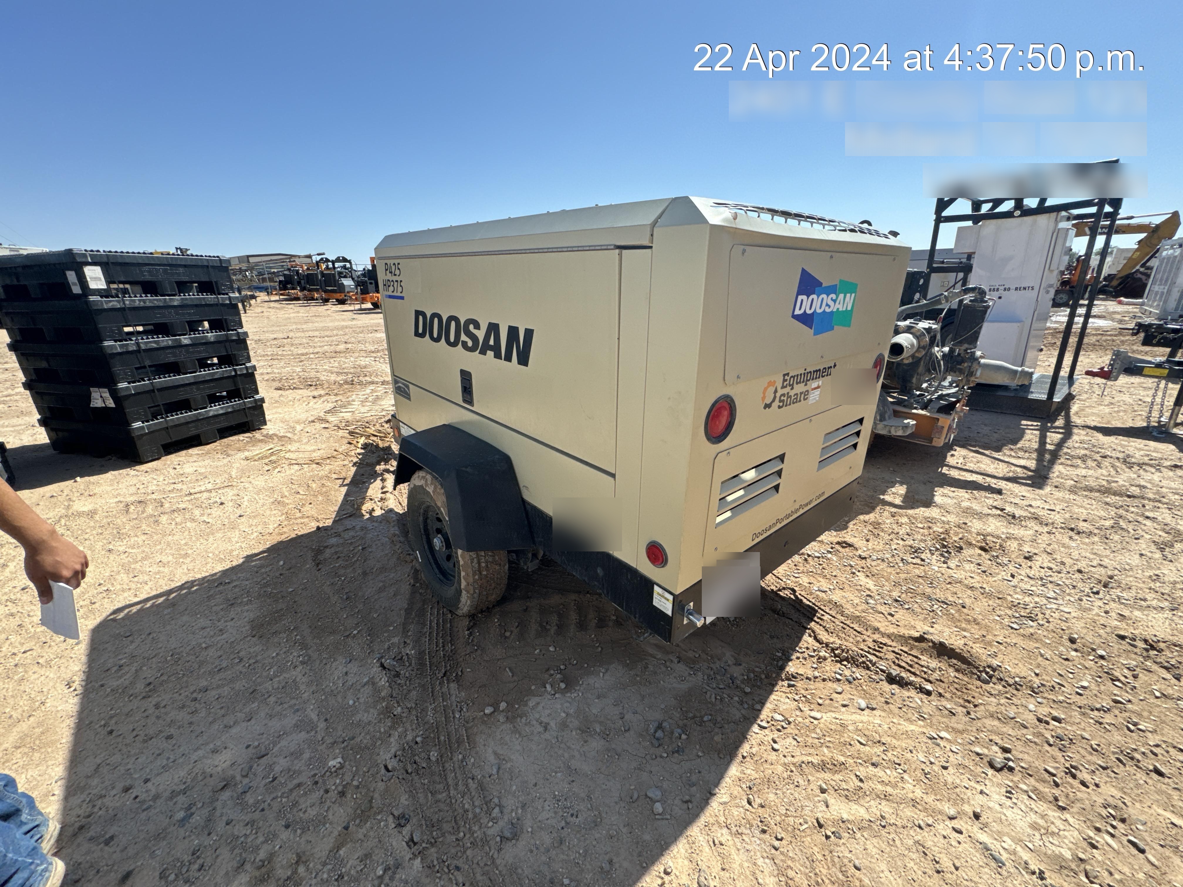 2019 DOOSAN P425/HP375WCU-T4F
