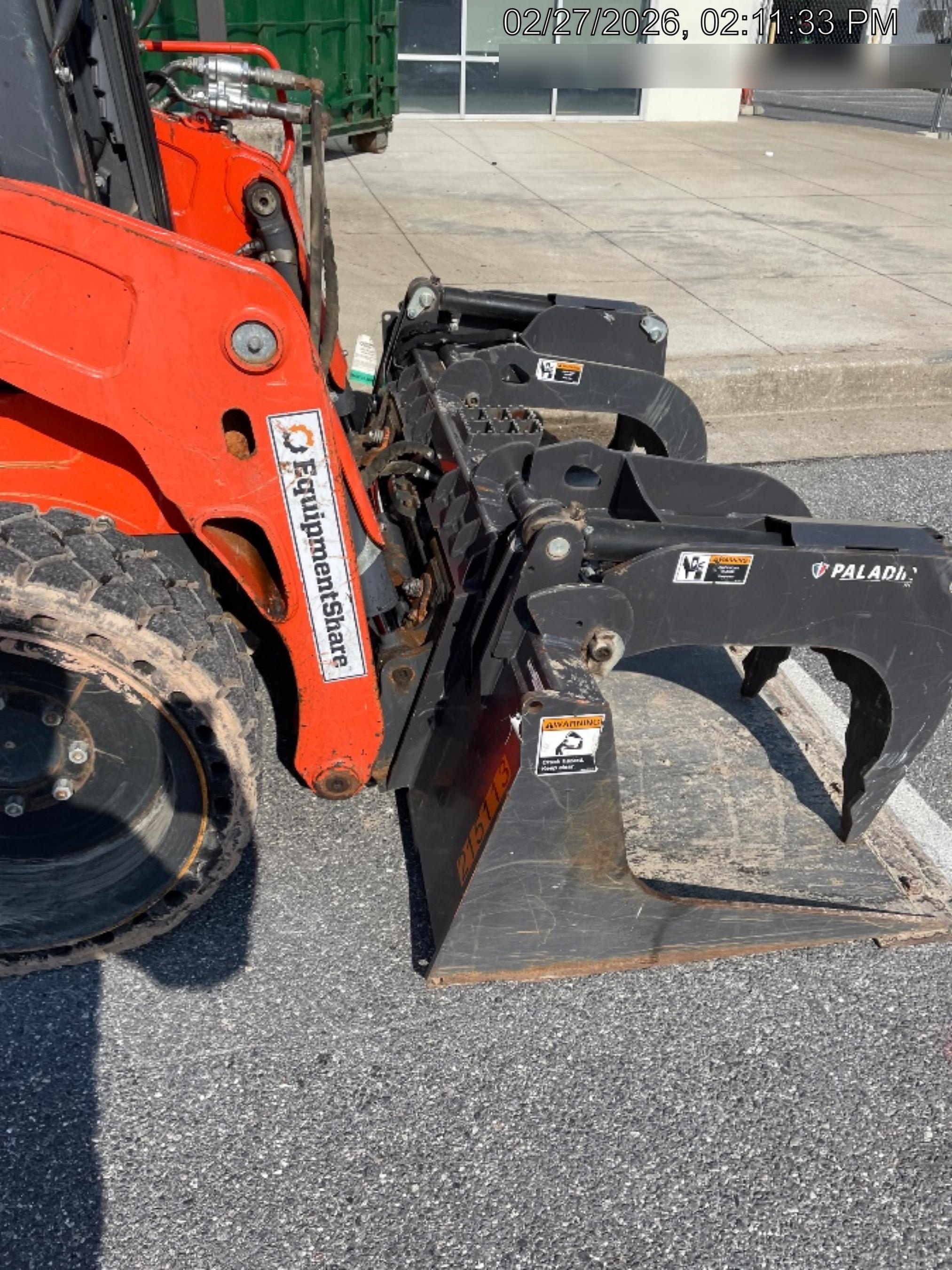 2022 PALADIN UTILITY GRAPPLE 11876-0022